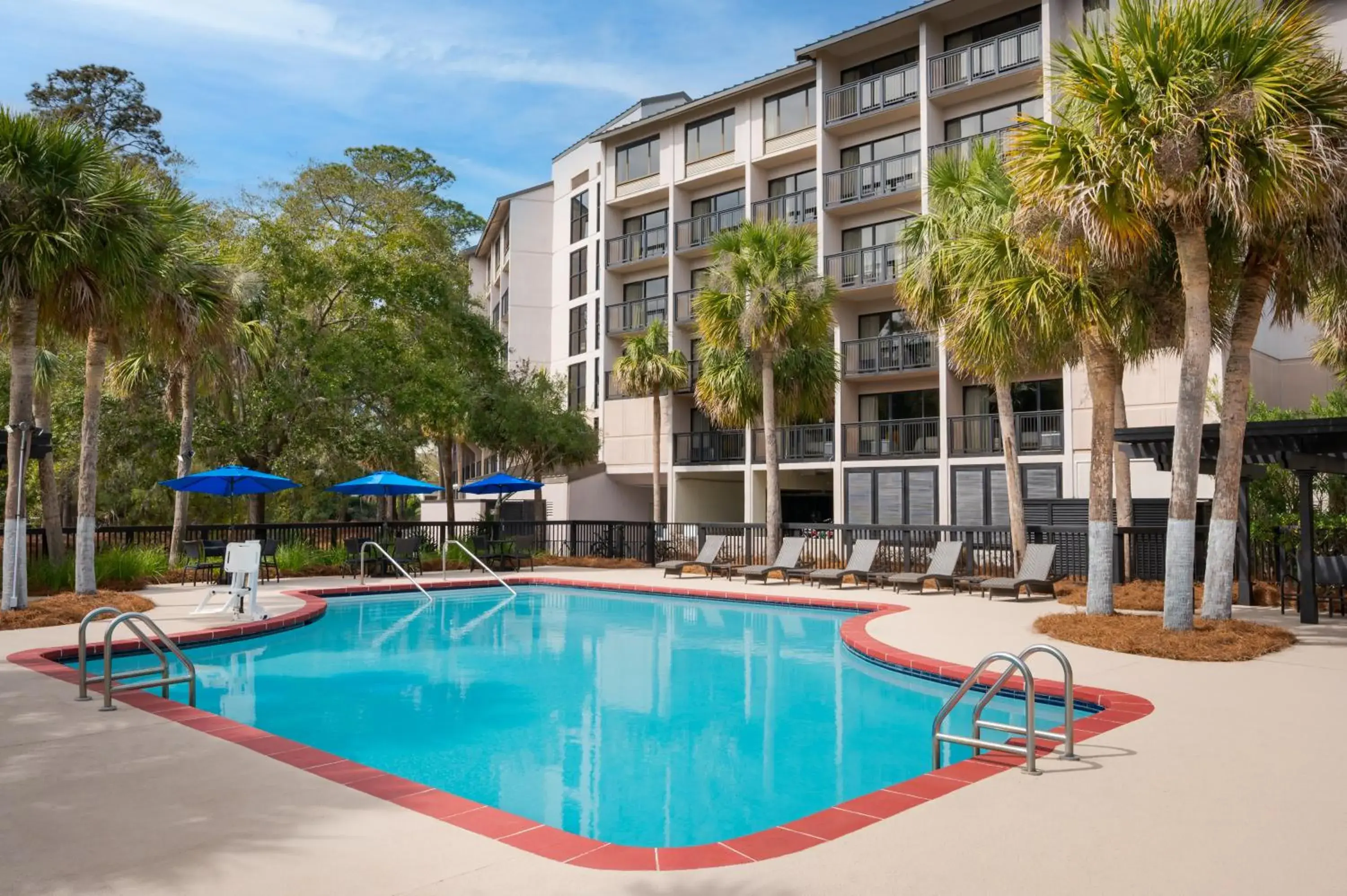 Swimming pool in Holiday Inn Express Hilton Head Island by IHG Swimming pool in Holiday Inn Express Hilton Head Island by IHG