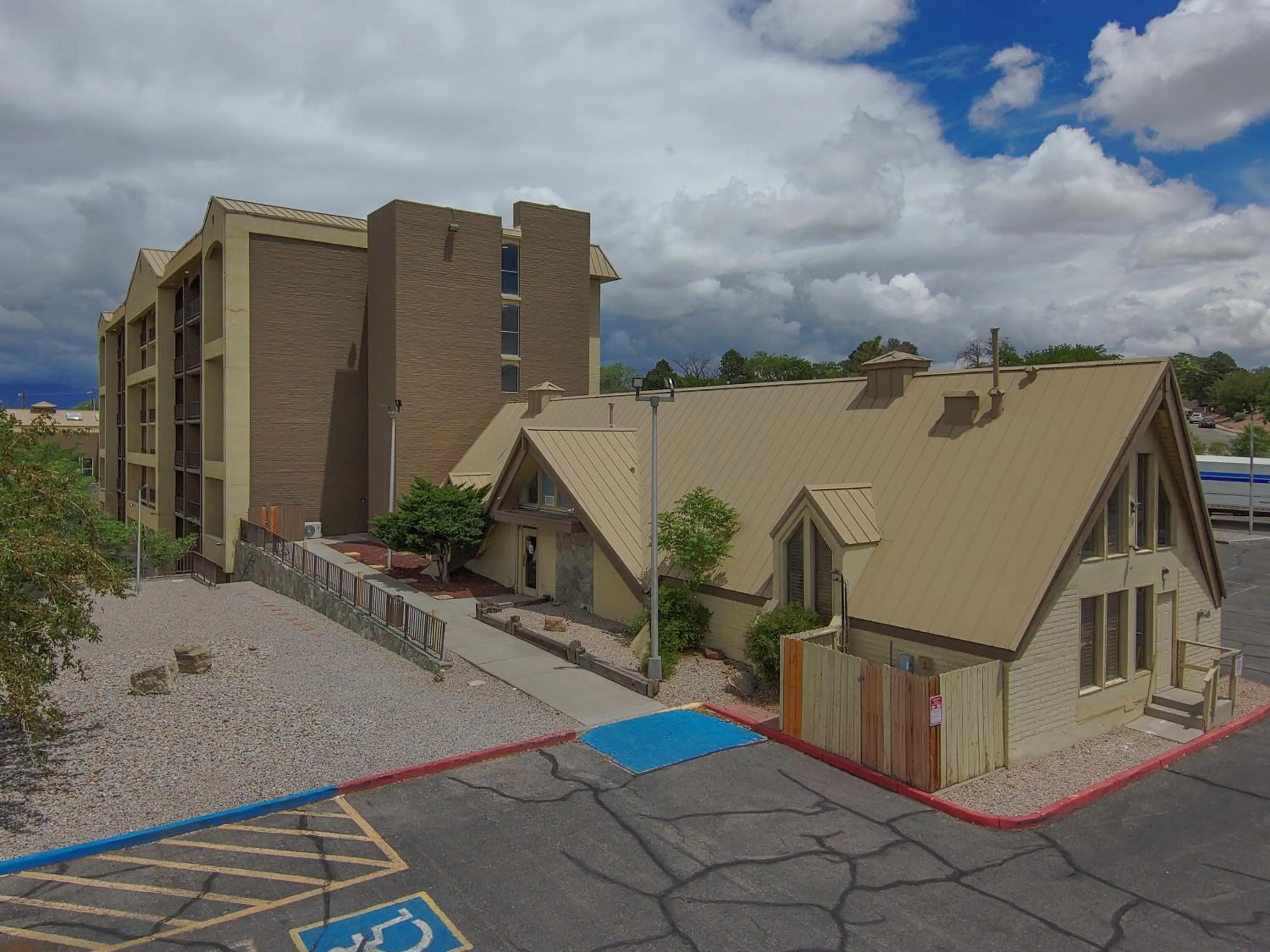 Property building in Hotel 505