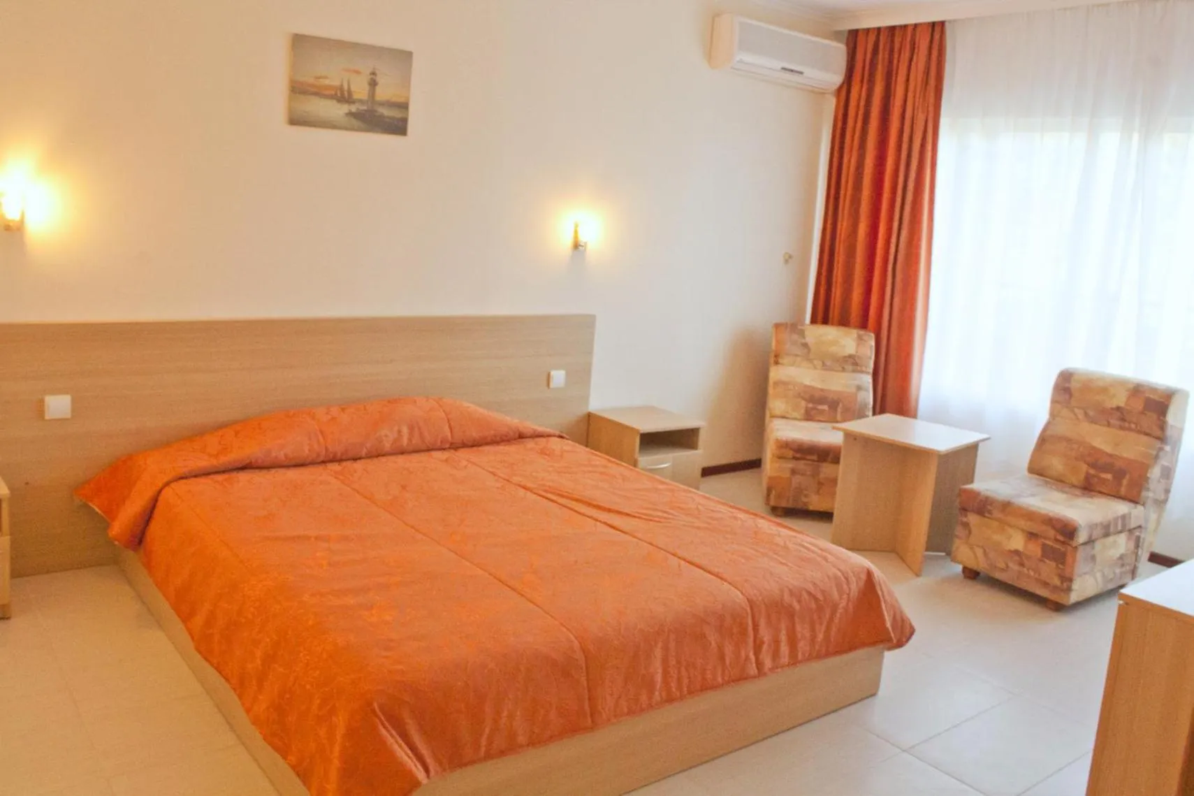 Bed in Park hotel Bellevue