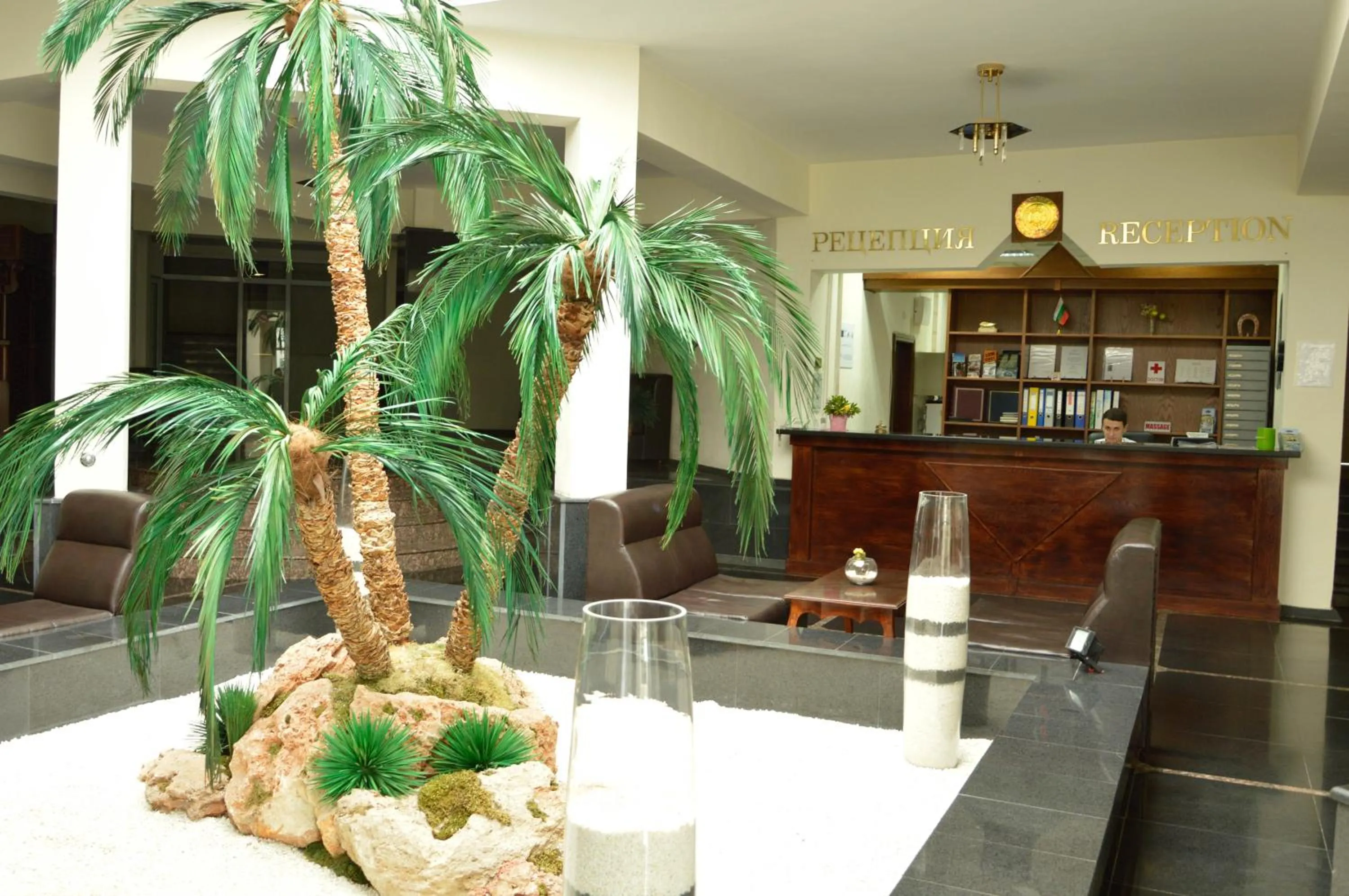 Lobby or reception in Park hotel Bellevue