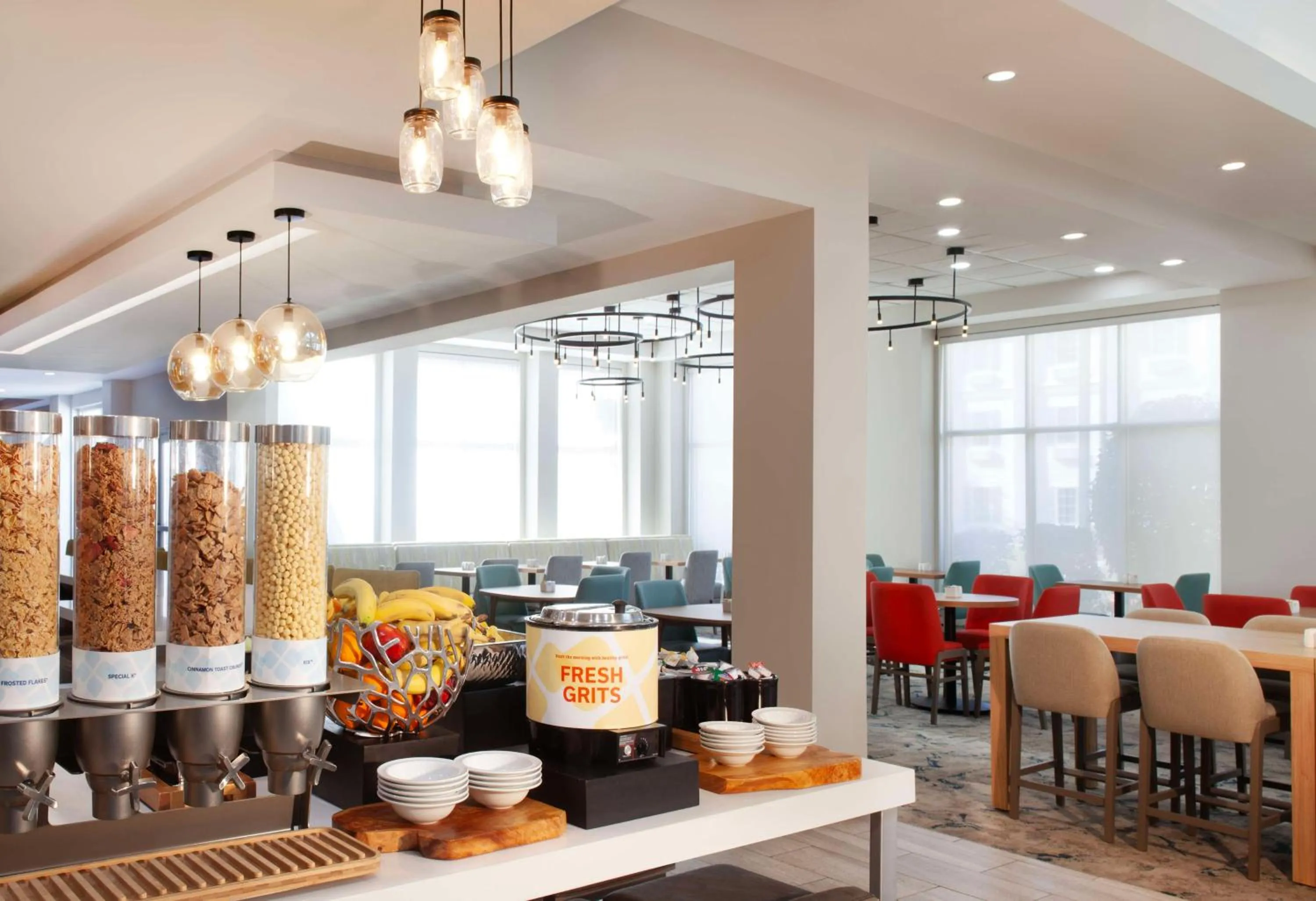 Breakfast in Hilton Garden Inn Shreveport