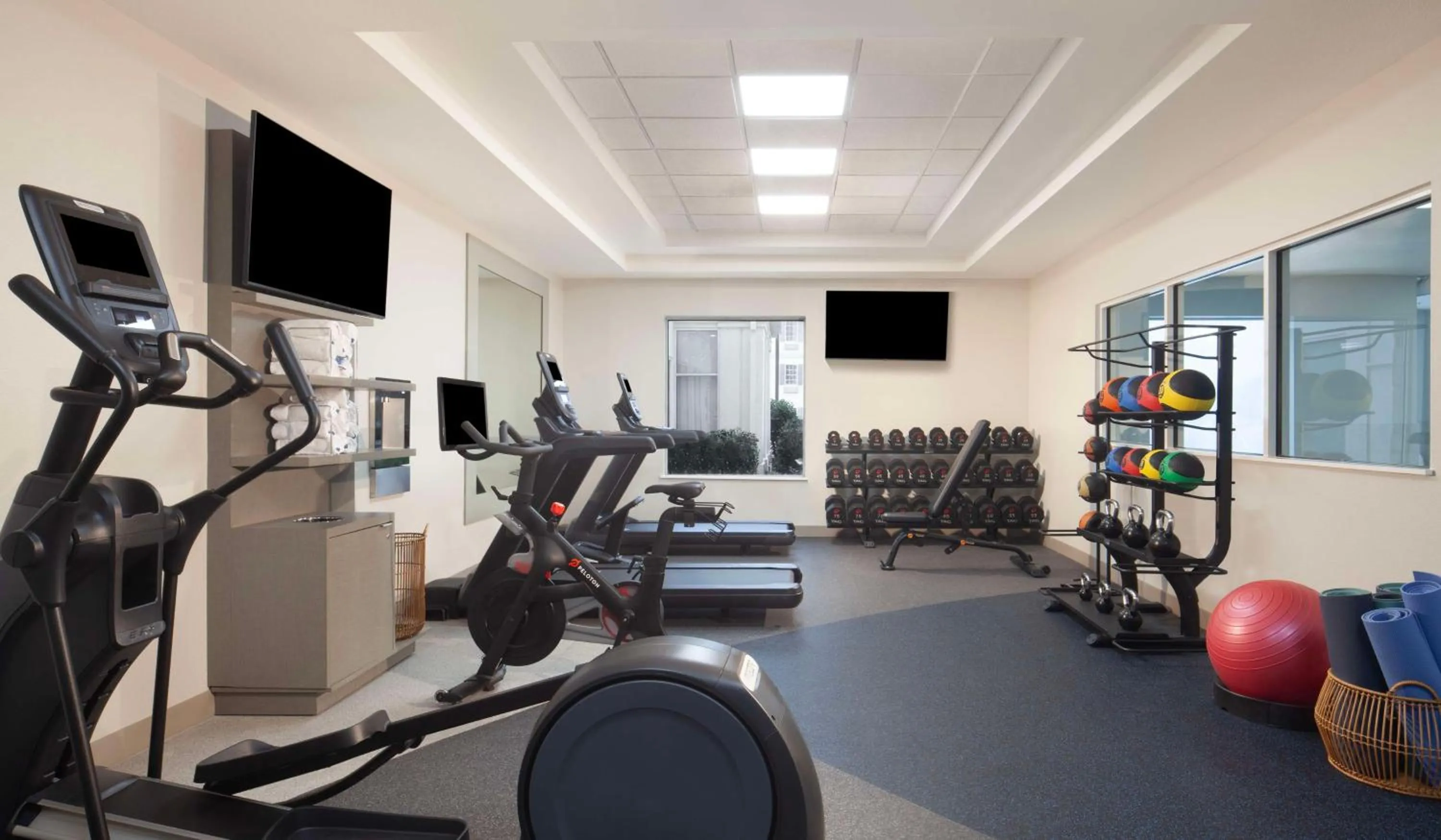Fitness centre/facilities in Hilton Garden Inn Shreveport
