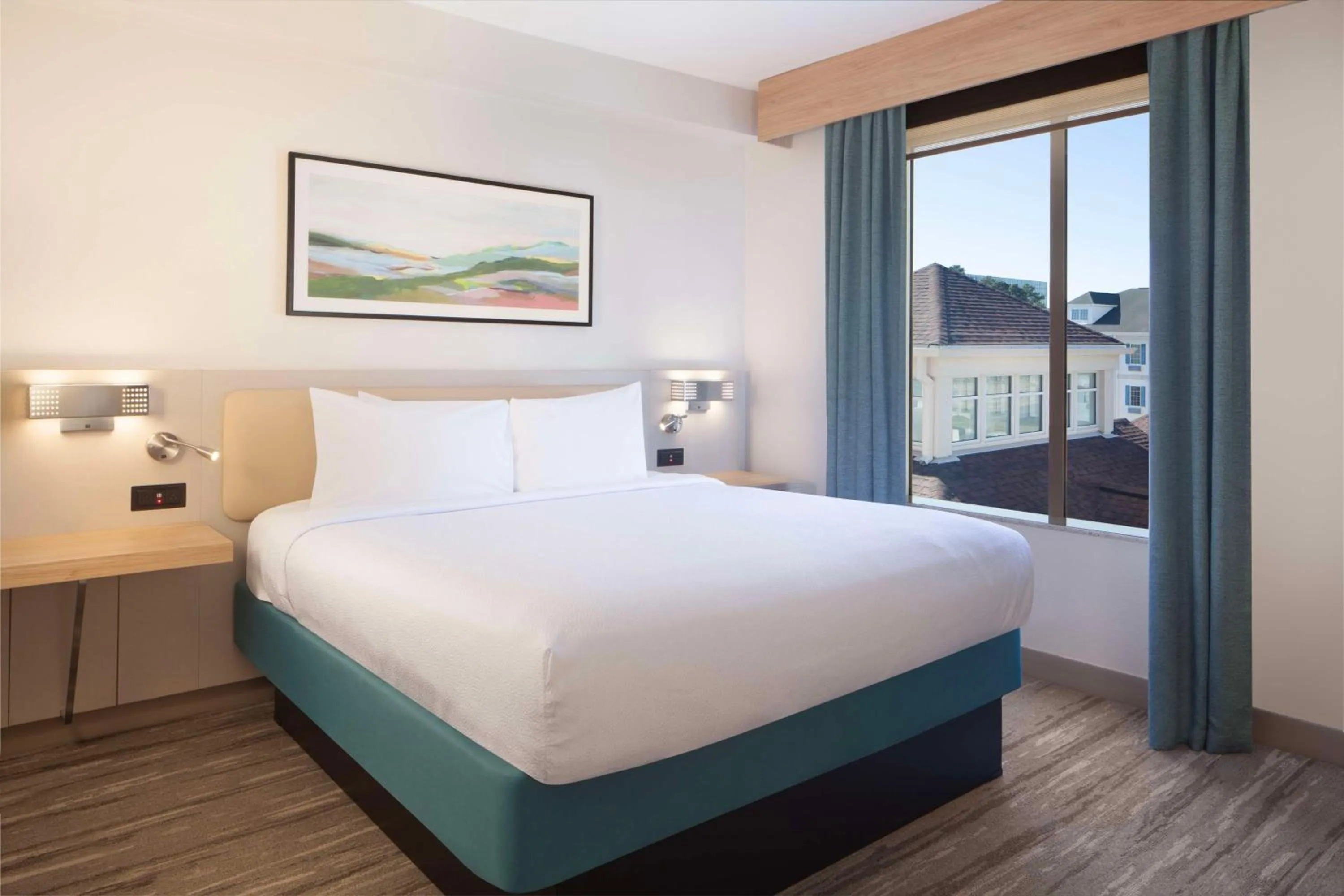 Bed in Hilton Garden Inn Shreveport