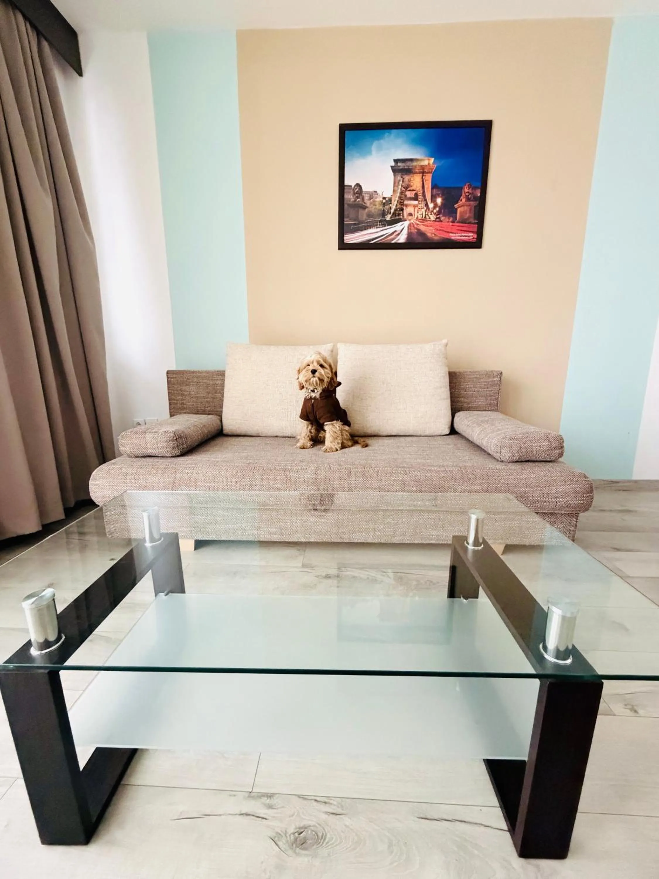 Living room in Prater Residence Aparthotel