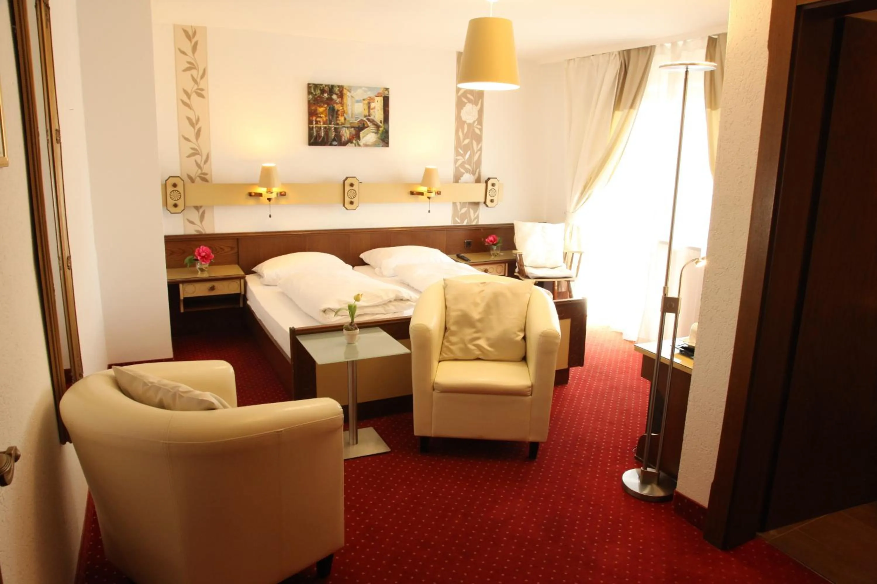 Classic Double Room with Balcony in Kurhotel Würdinger Hof