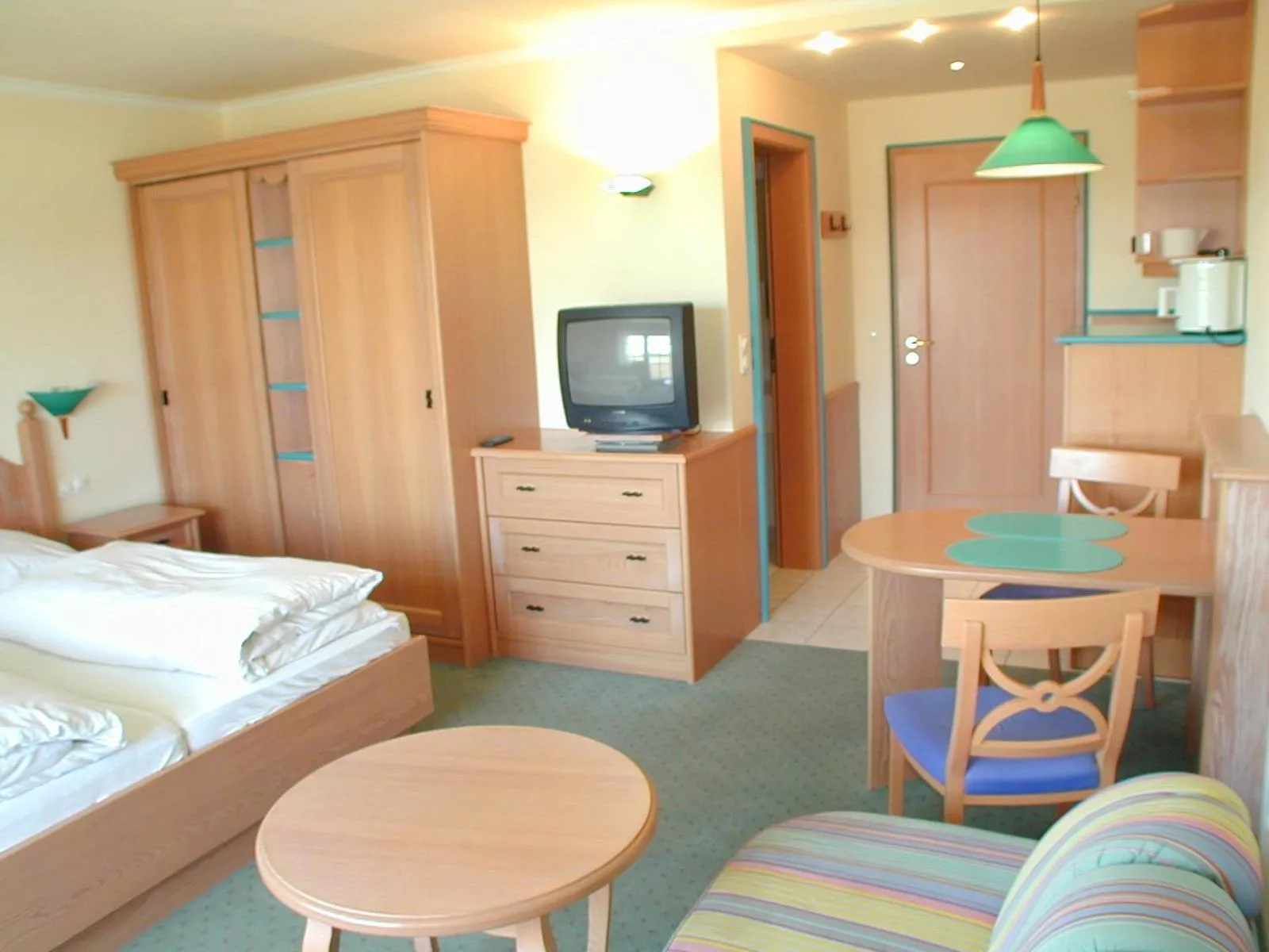 Photo of the whole room, Bed in Kurhotel Würdinger Hof