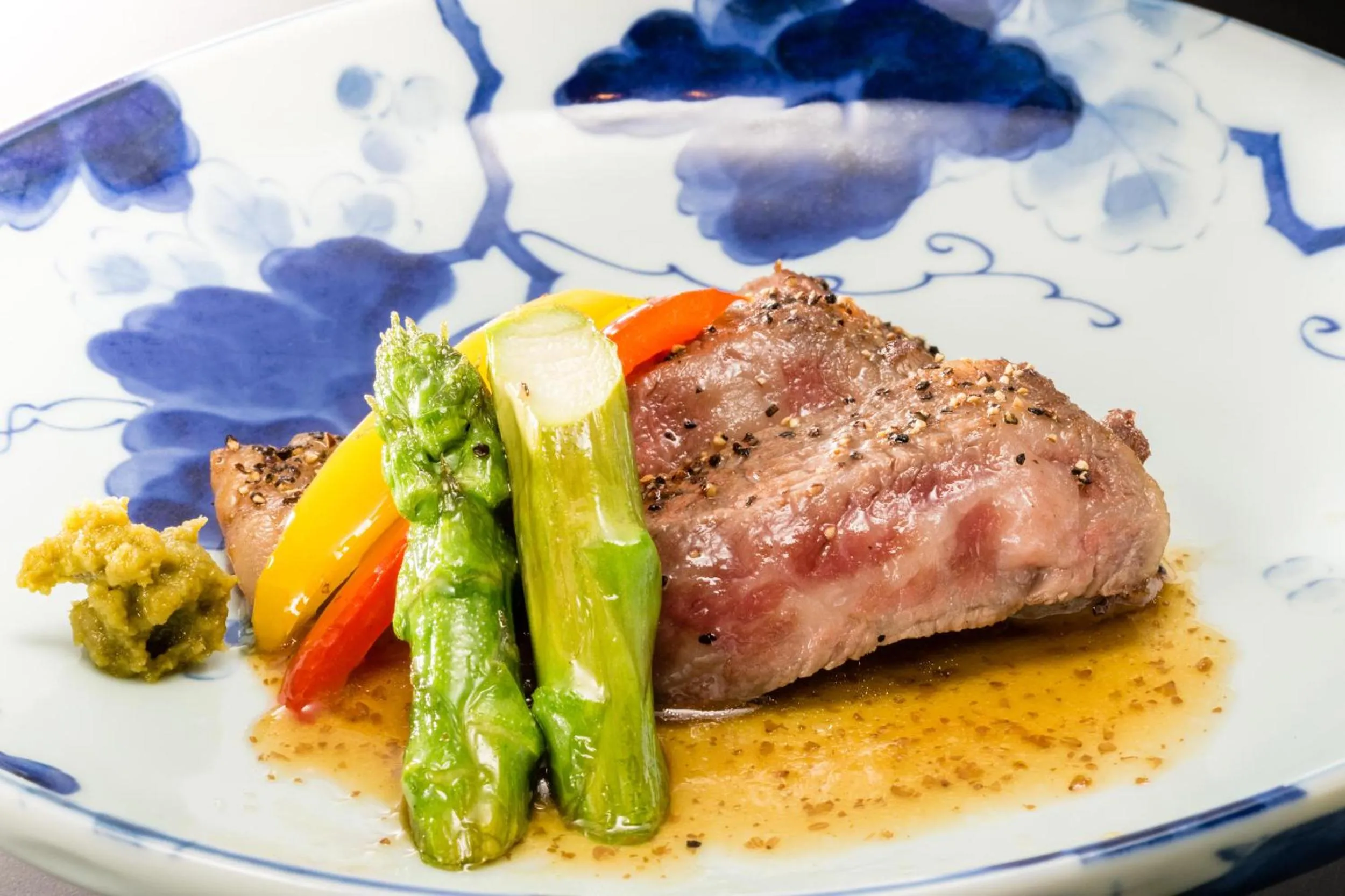 Food close-up in Gyokusenkaku