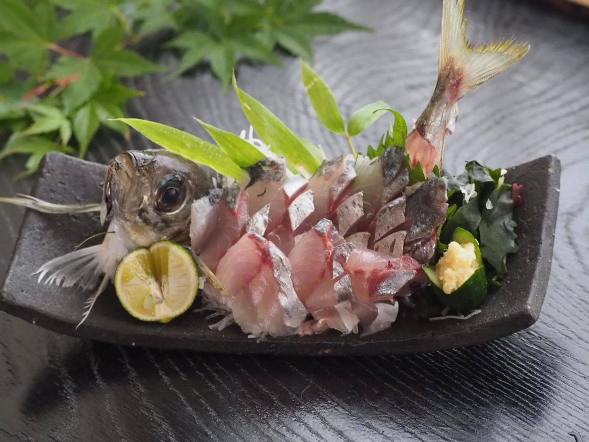 Food close-up in Gyokusenkaku