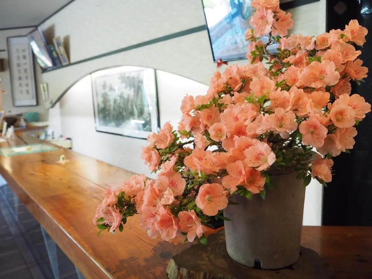 Lobby or reception in Gyokusenkaku
