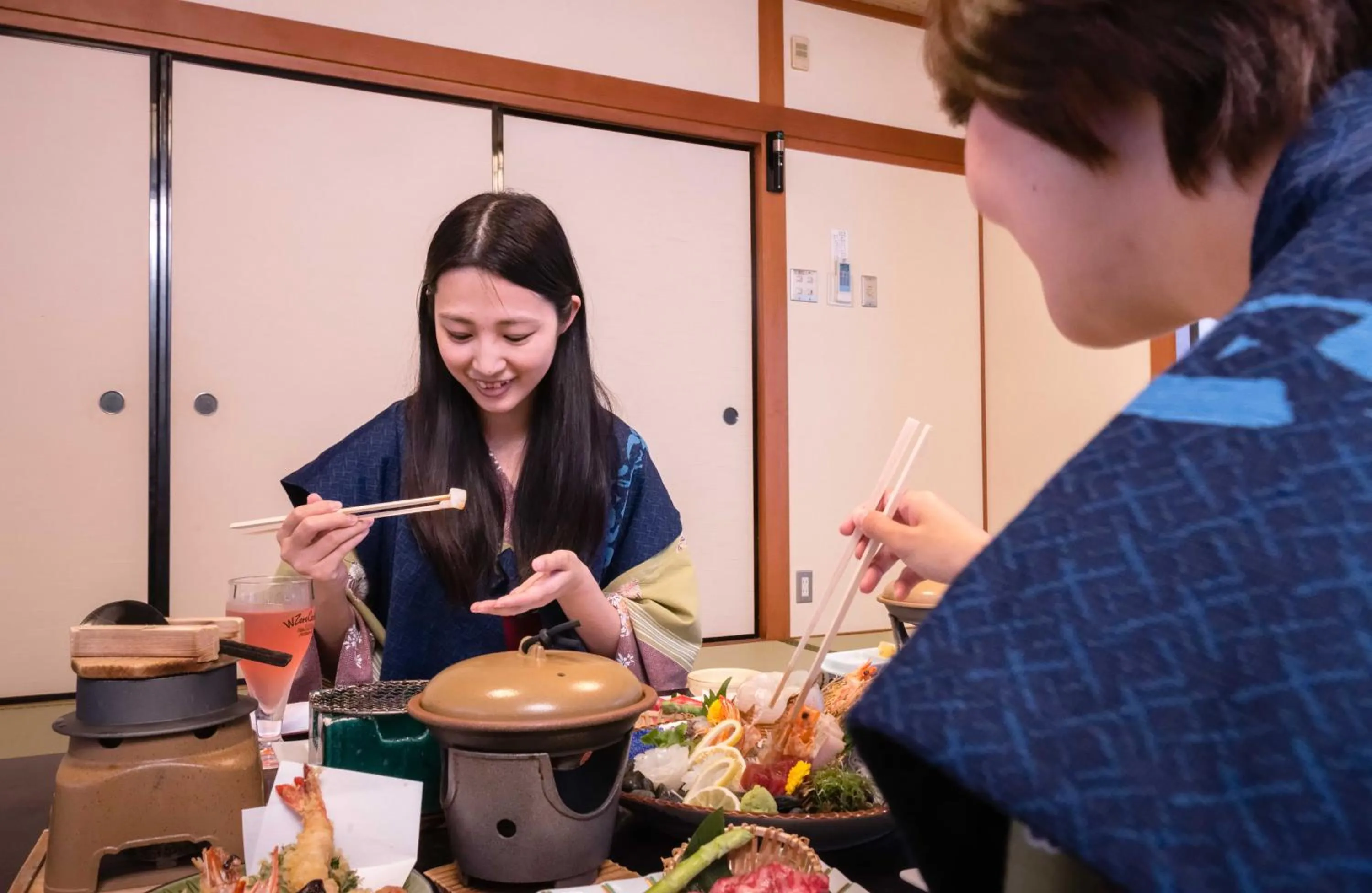 Guests in Gyokusenkaku