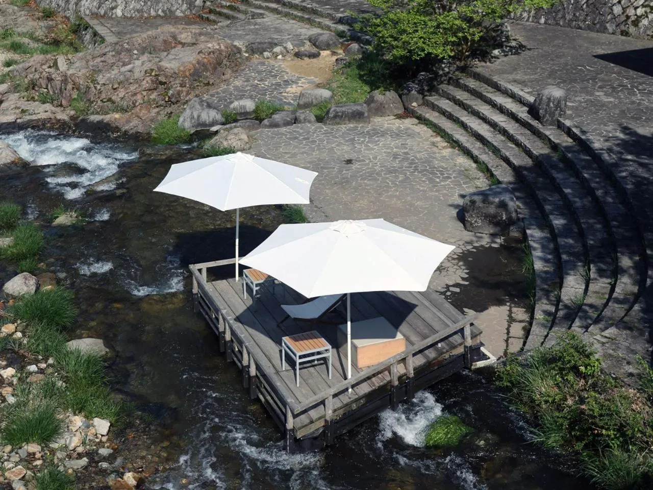Natural landscape in Gyokusenkaku