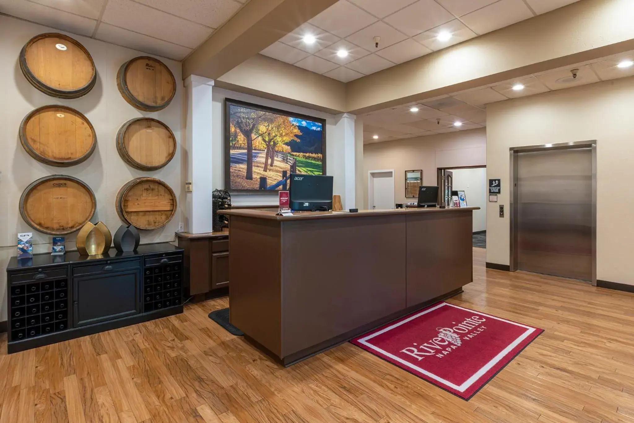 Lobby or reception in RiverPointe Napa Valley Resort Lobby or reception in RiverPointe Napa Valley Resort