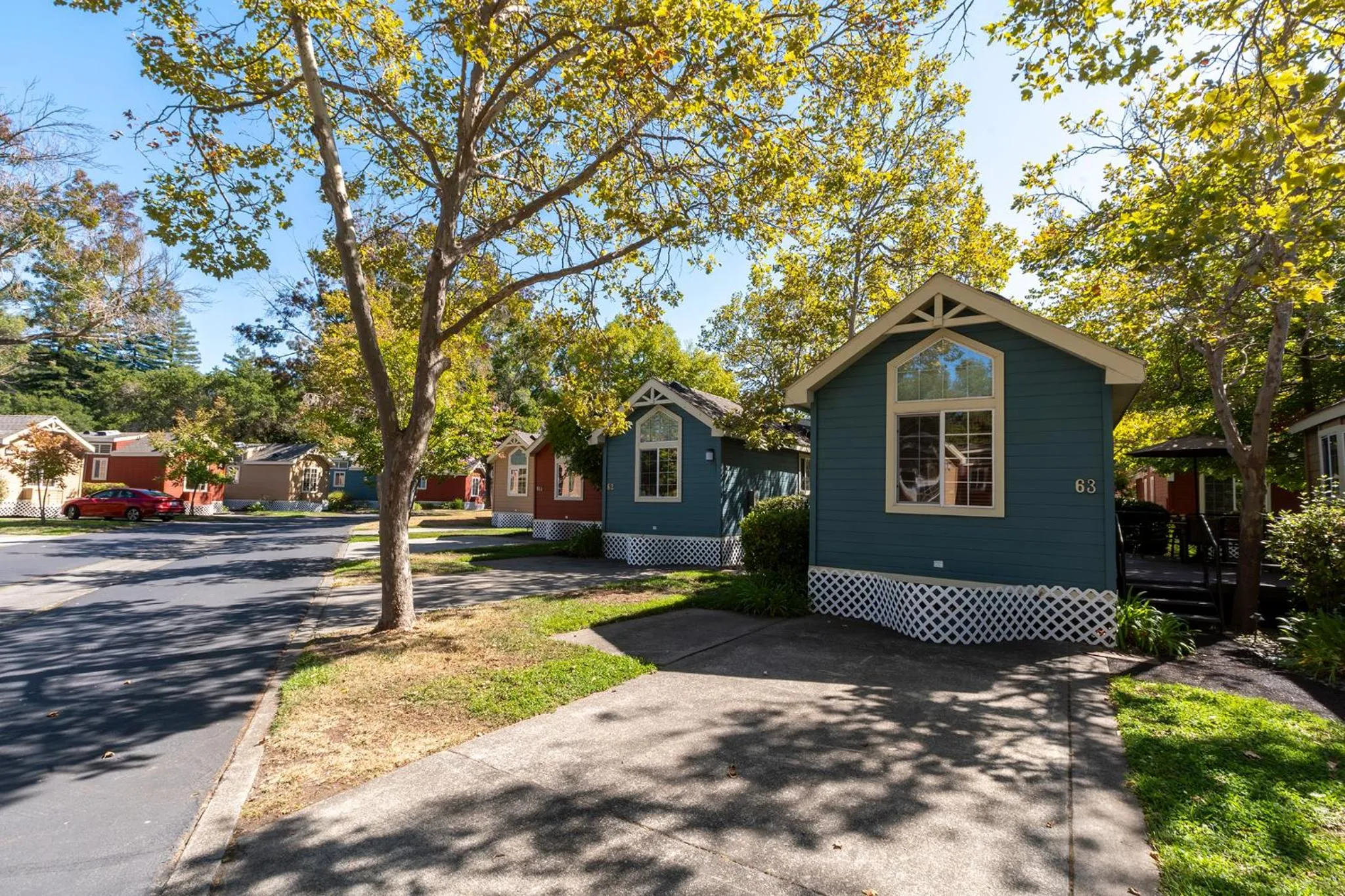 Natural landscape in RiverPointe Napa Valley Resort