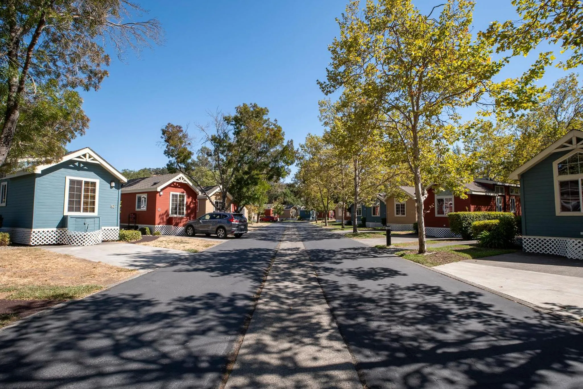Natural landscape in RiverPointe Napa Valley Resort