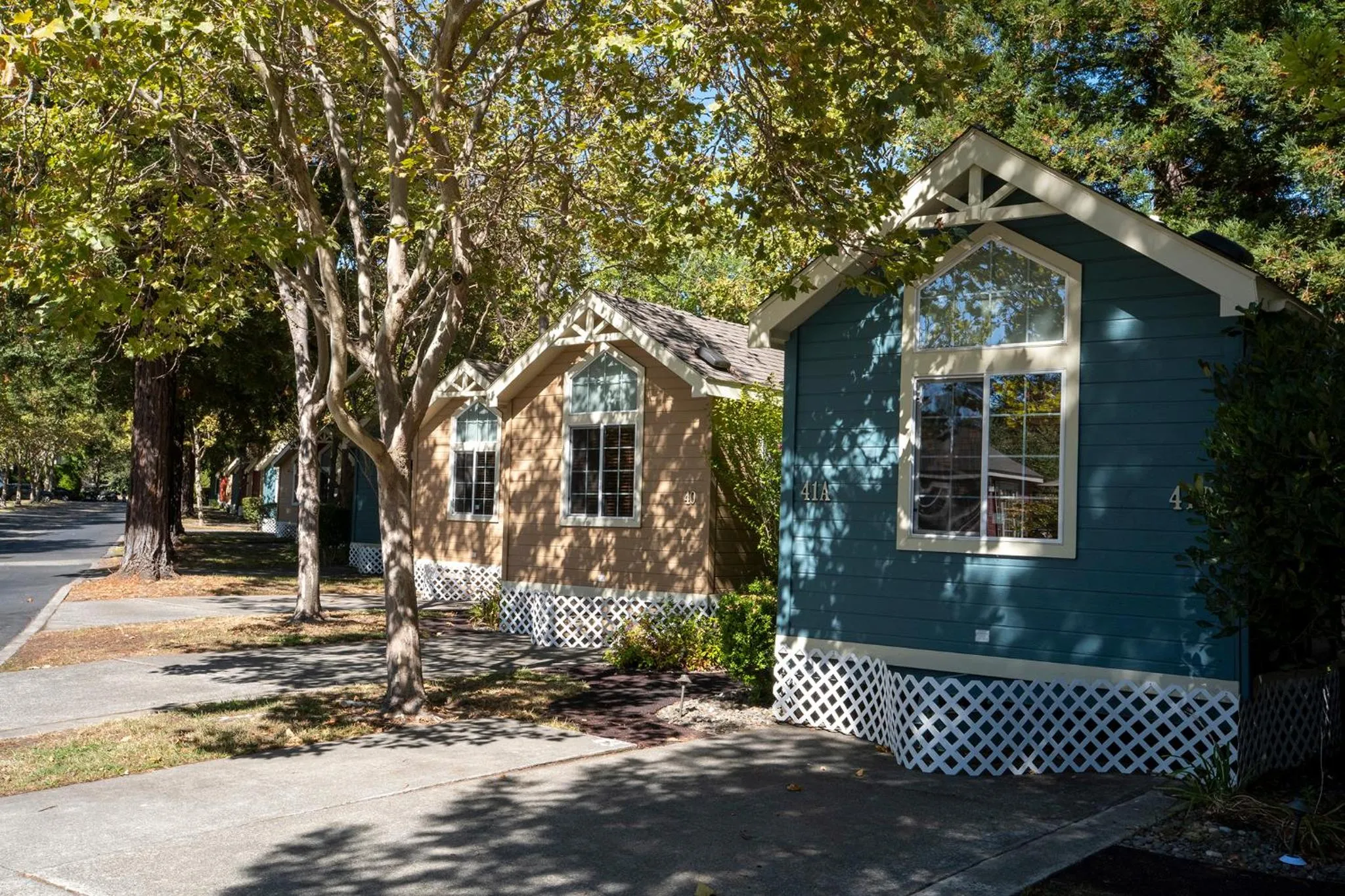 Property building in RiverPointe Napa Valley Resort