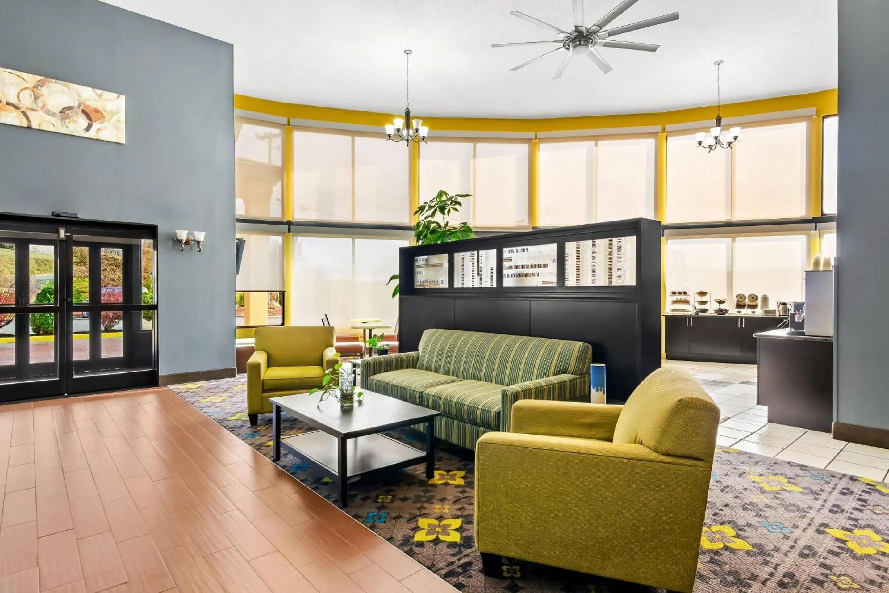 Lobby or reception in Quality Inn Hillsville Lobby or reception in Quality Inn Hillsville