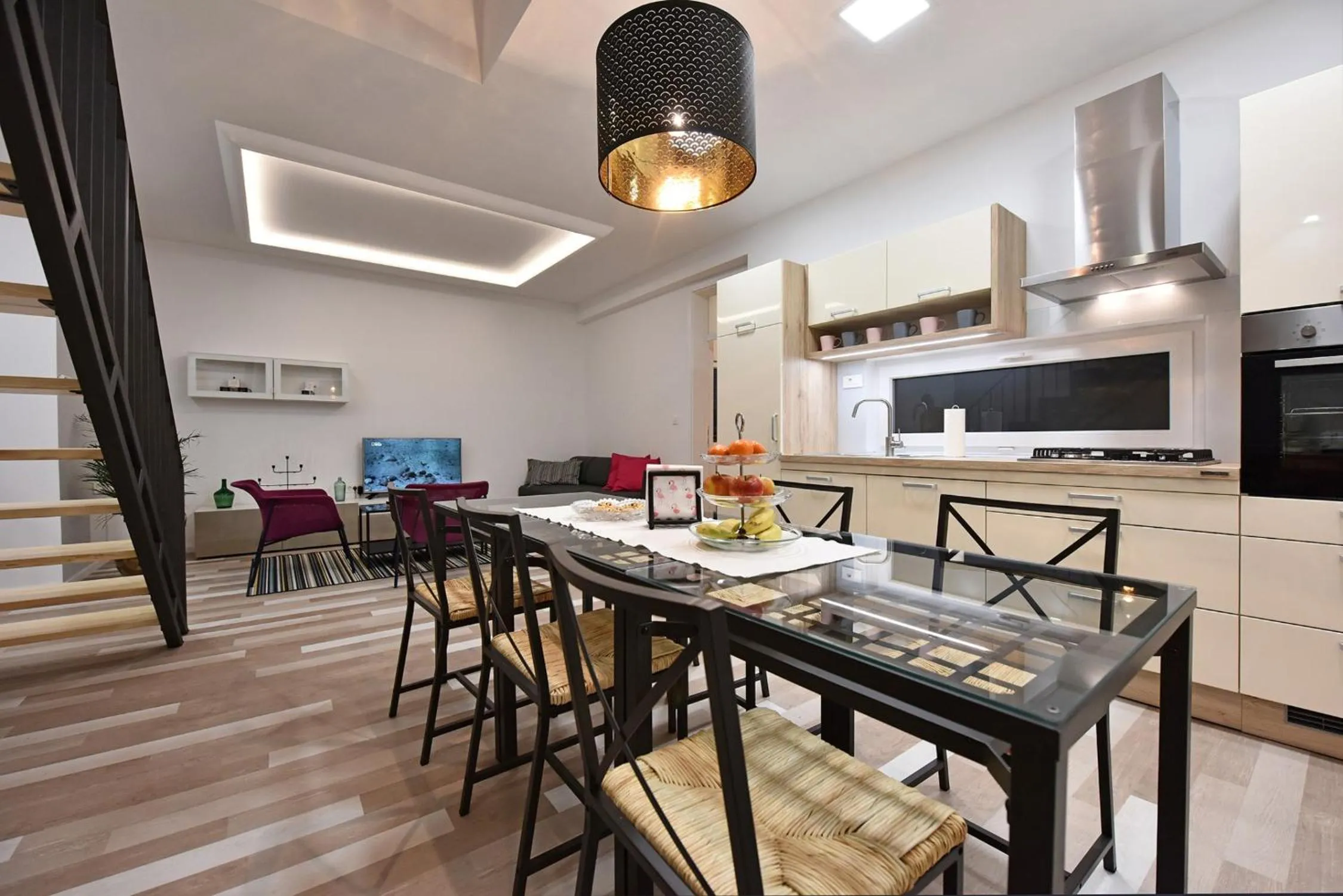 Kitchen or kitchenette in Apartment Tivoli Park