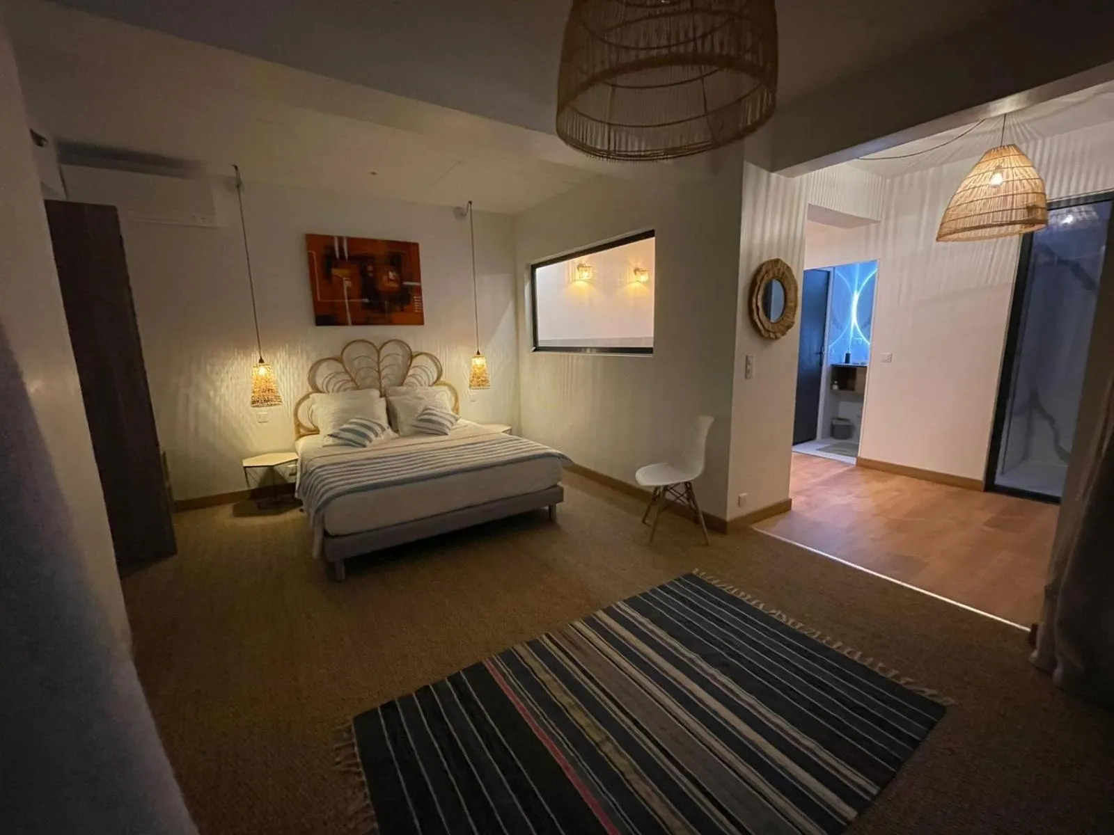 Bedroom, Bed in Villa Prana