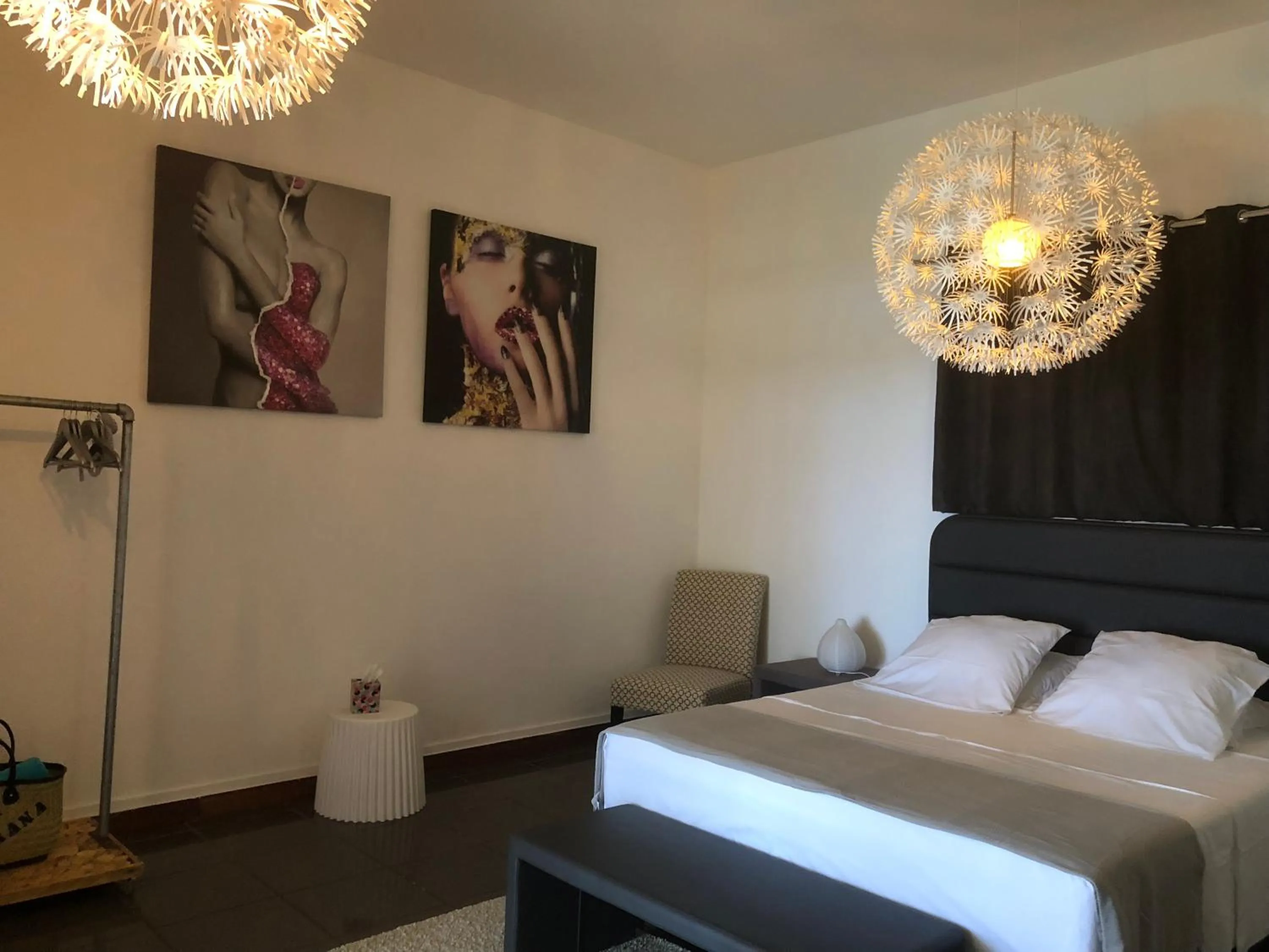 Bedroom, Bed in Villa Prana