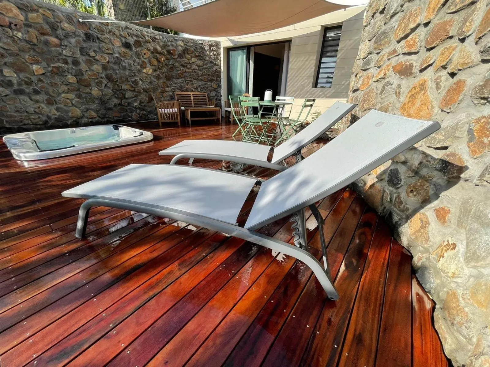 Patio in Villa Prana