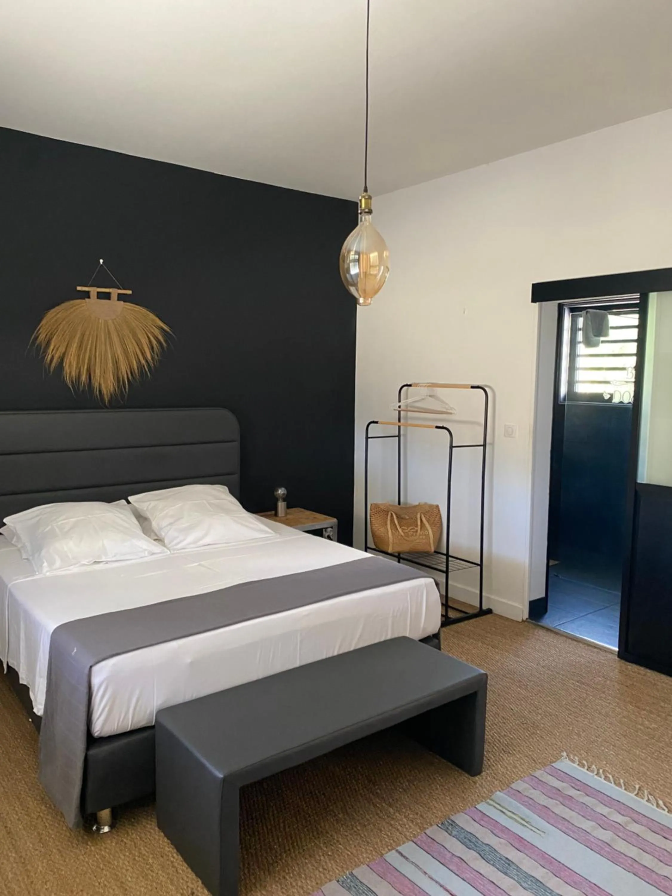 Bedroom, Bed in Villa Prana