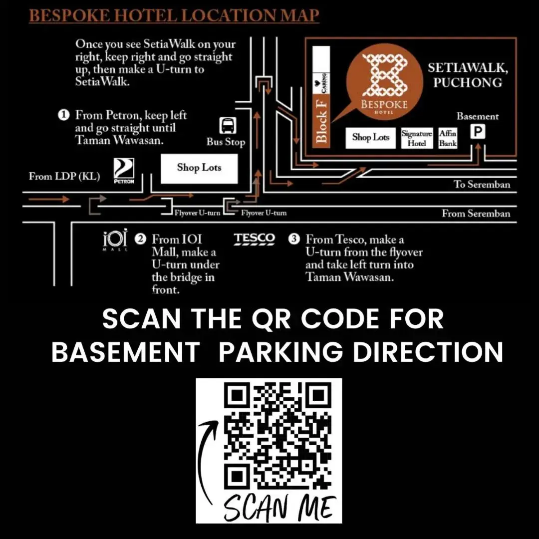 Parking, Logo/Certificate/Sign/Award in Bespoke Hotel Puchong