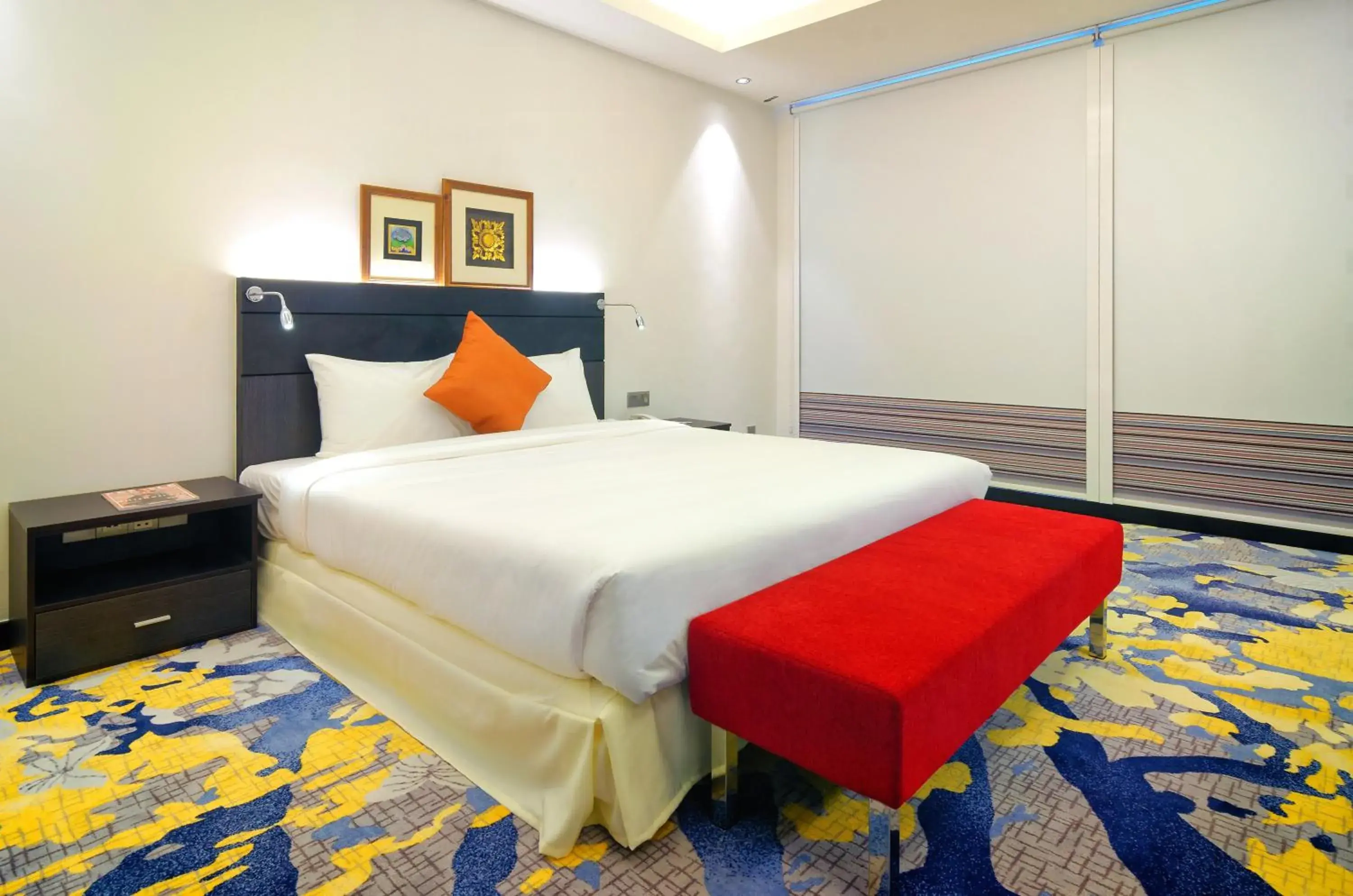 Bedroom, Bed in Bespoke Hotel Puchong