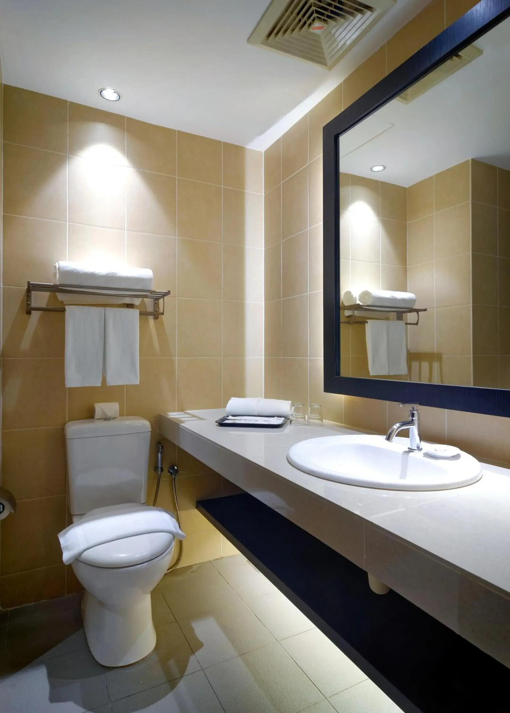 Toilet, Bathroom in Bespoke Hotel Puchong