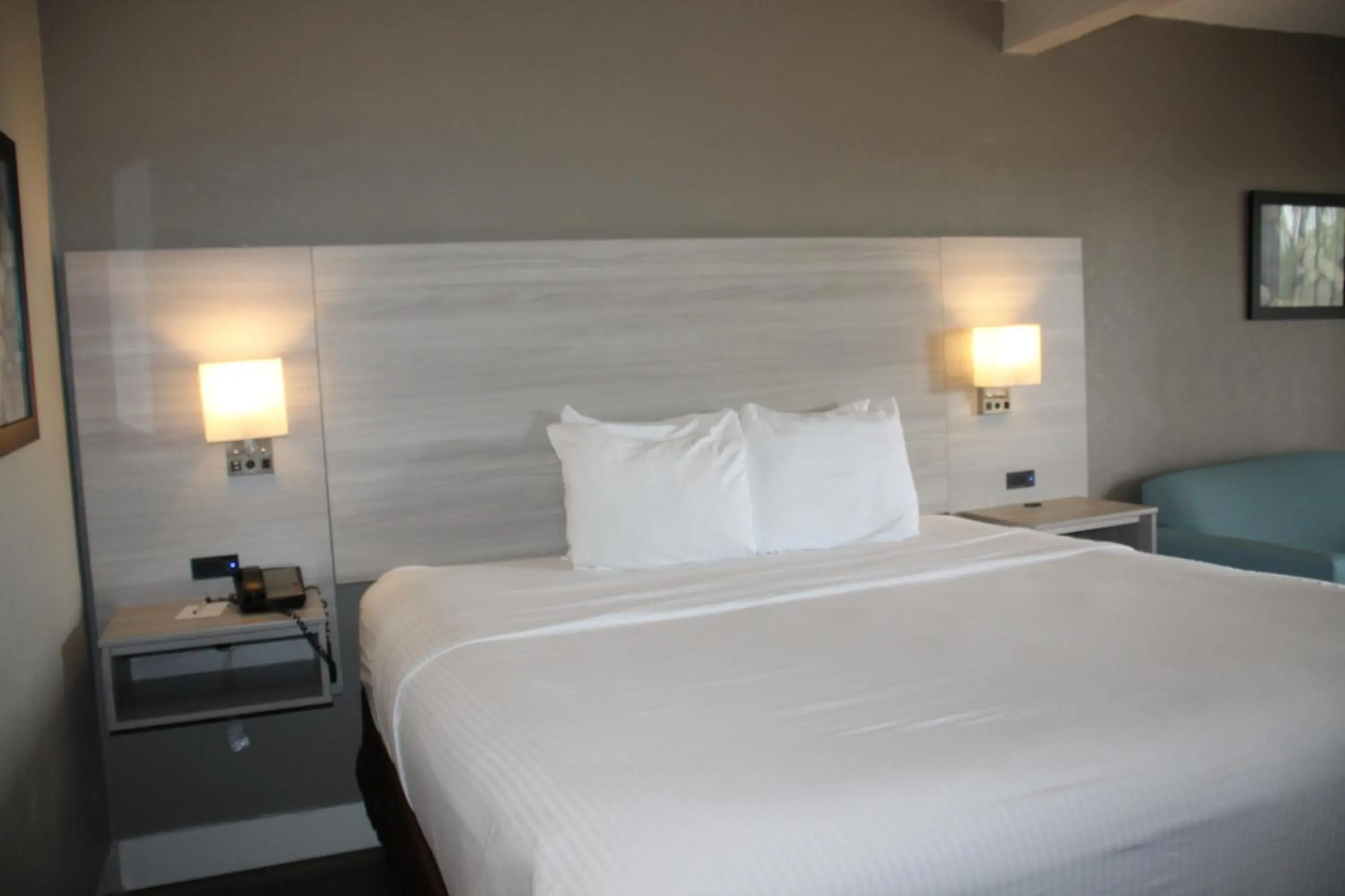 Bed in Boca Suites Deerfield Beach; SureStay Collection by BW Bed in Boca Suites Deerfield Beach; SureStay Collection by BW