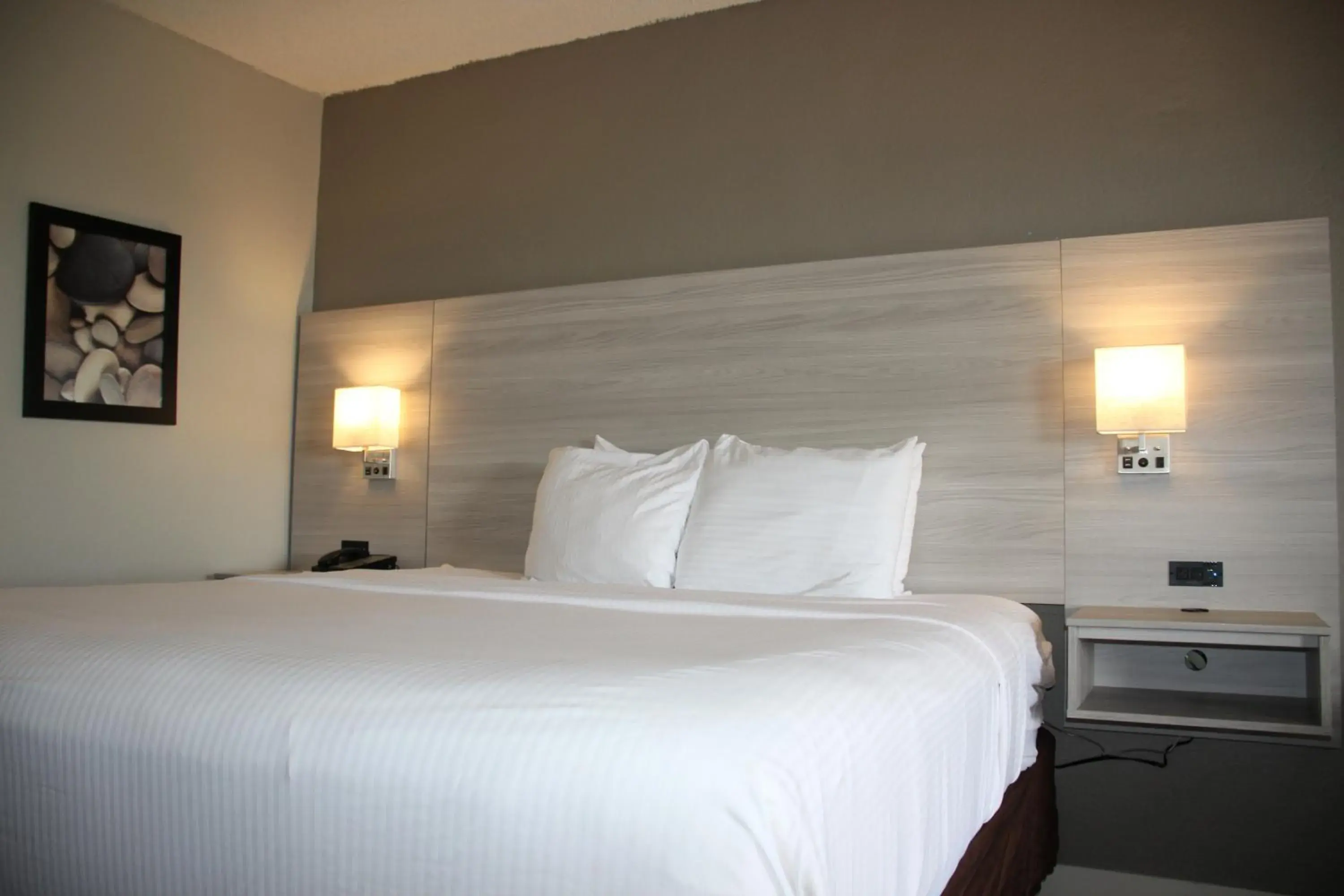 Bed in Boca Suites Deerfield Beach; SureStay Collection by BW Bed in Boca Suites Deerfield Beach; SureStay Collection by BW