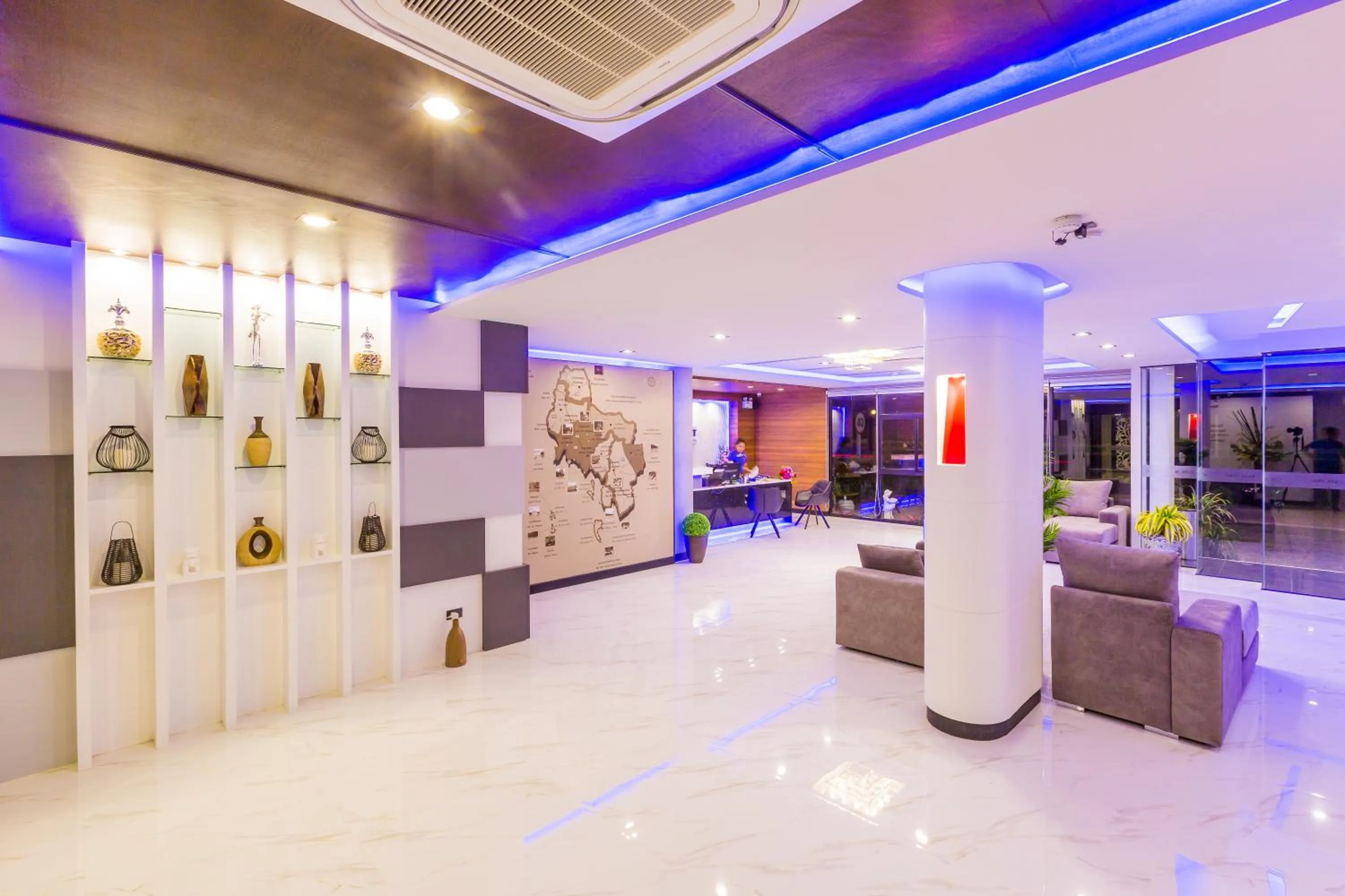 Lobby or reception in River Front Krabi Hotel