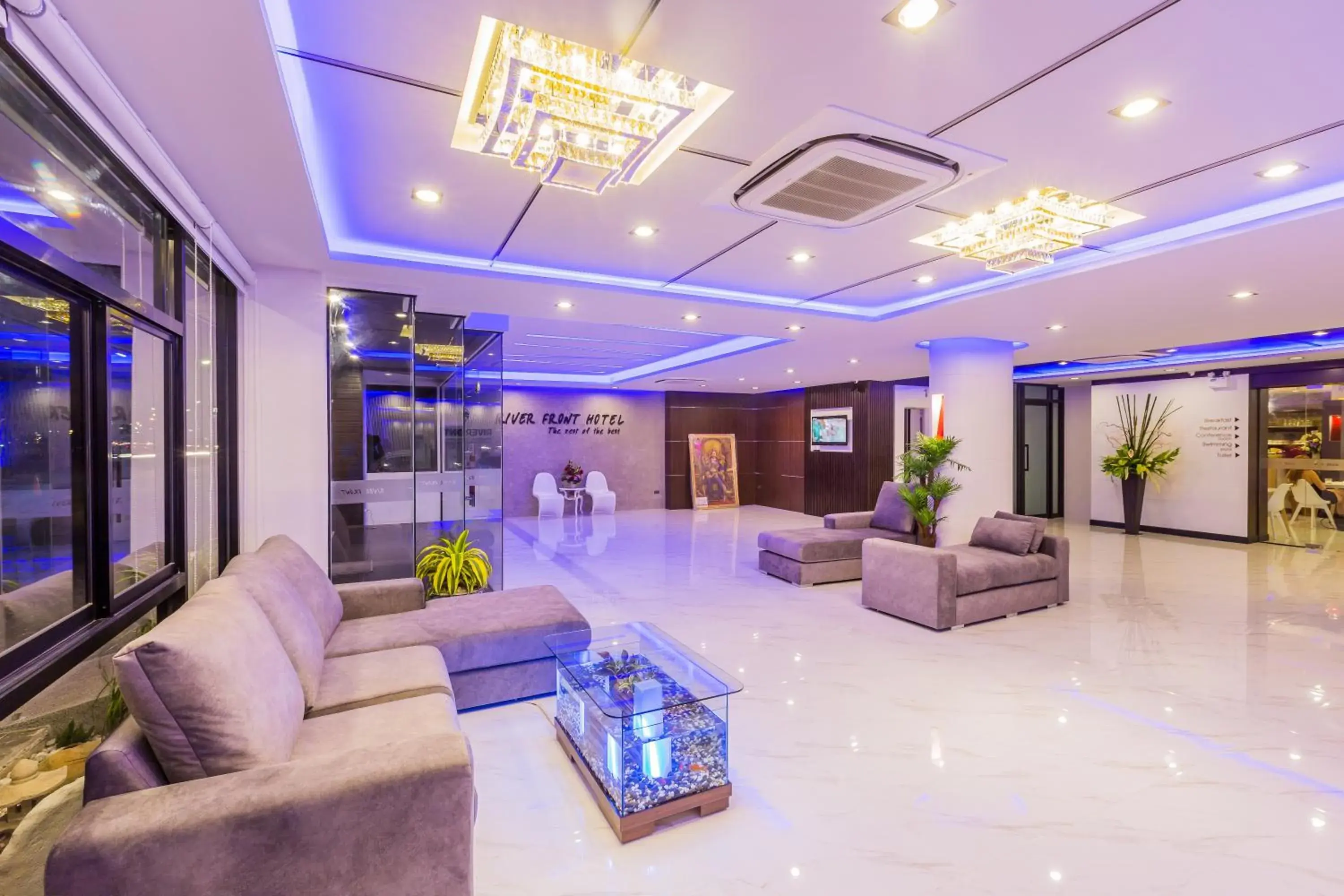 Lobby or reception in River Front Krabi Hotel Lobby or reception in River Front Krabi Hotel