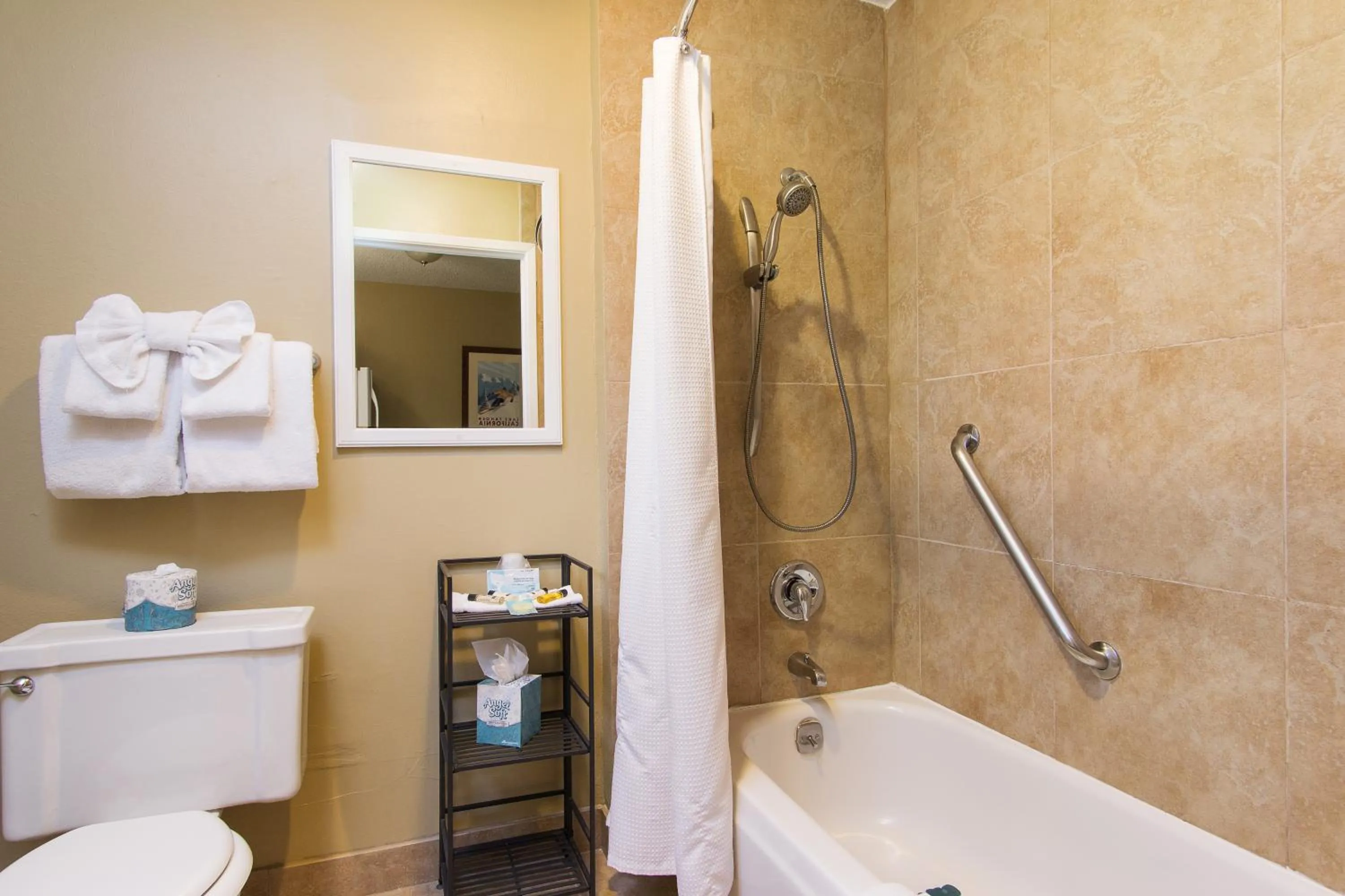 Bathroom in Heavenly Inn Lake Tahoe