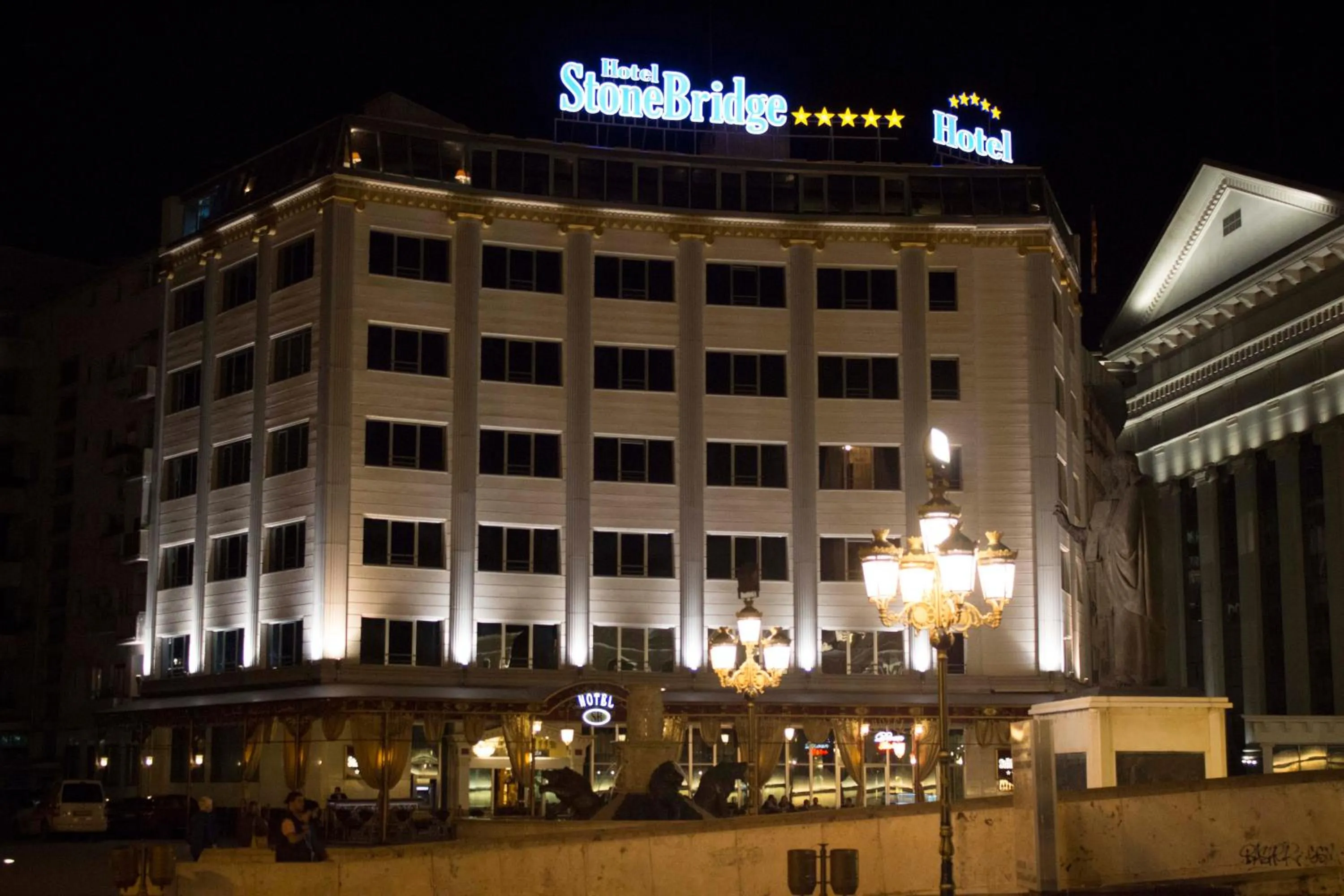 Property building in Stone Bridge Hotel