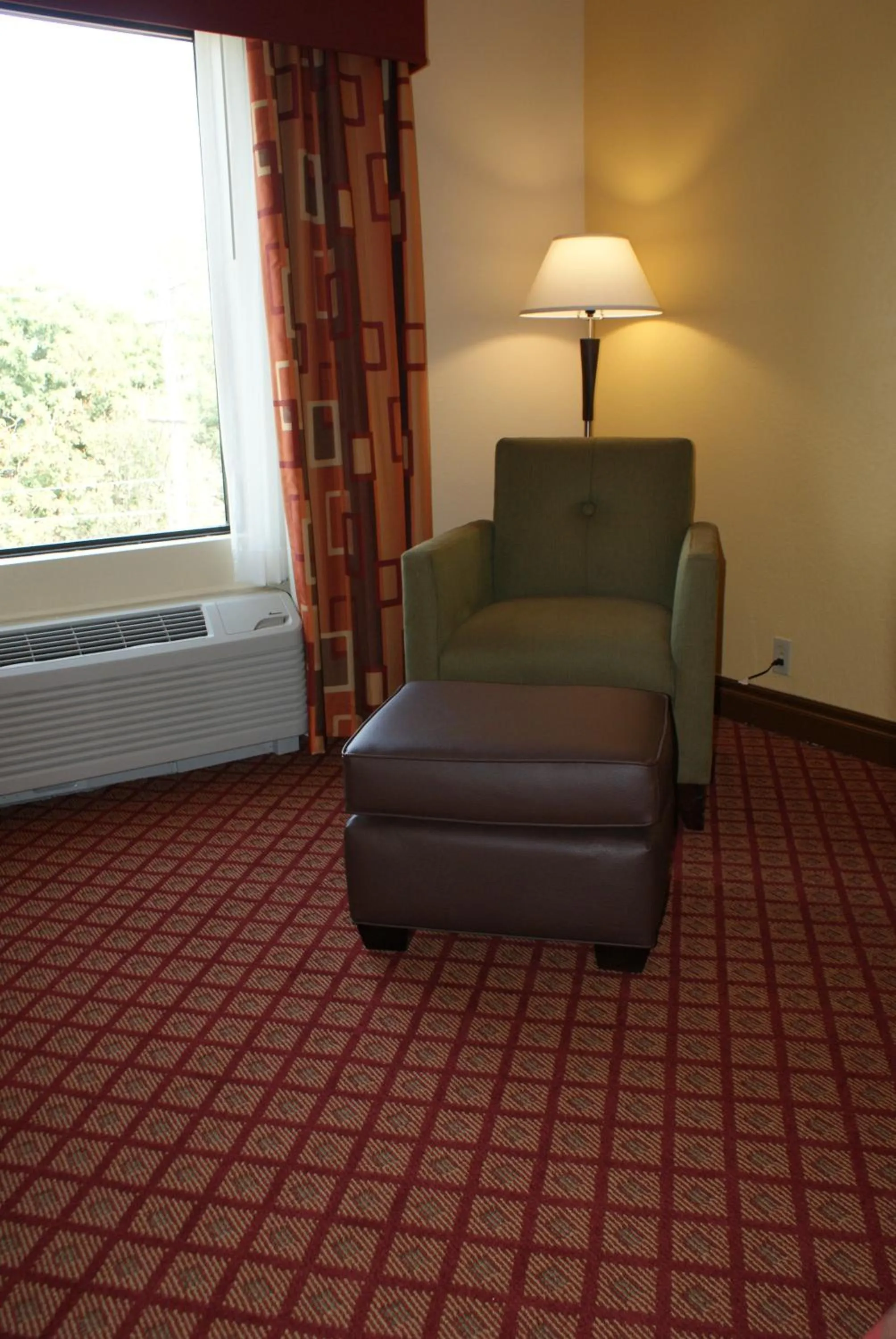 Seating area in Wyndham Garden Stillwater