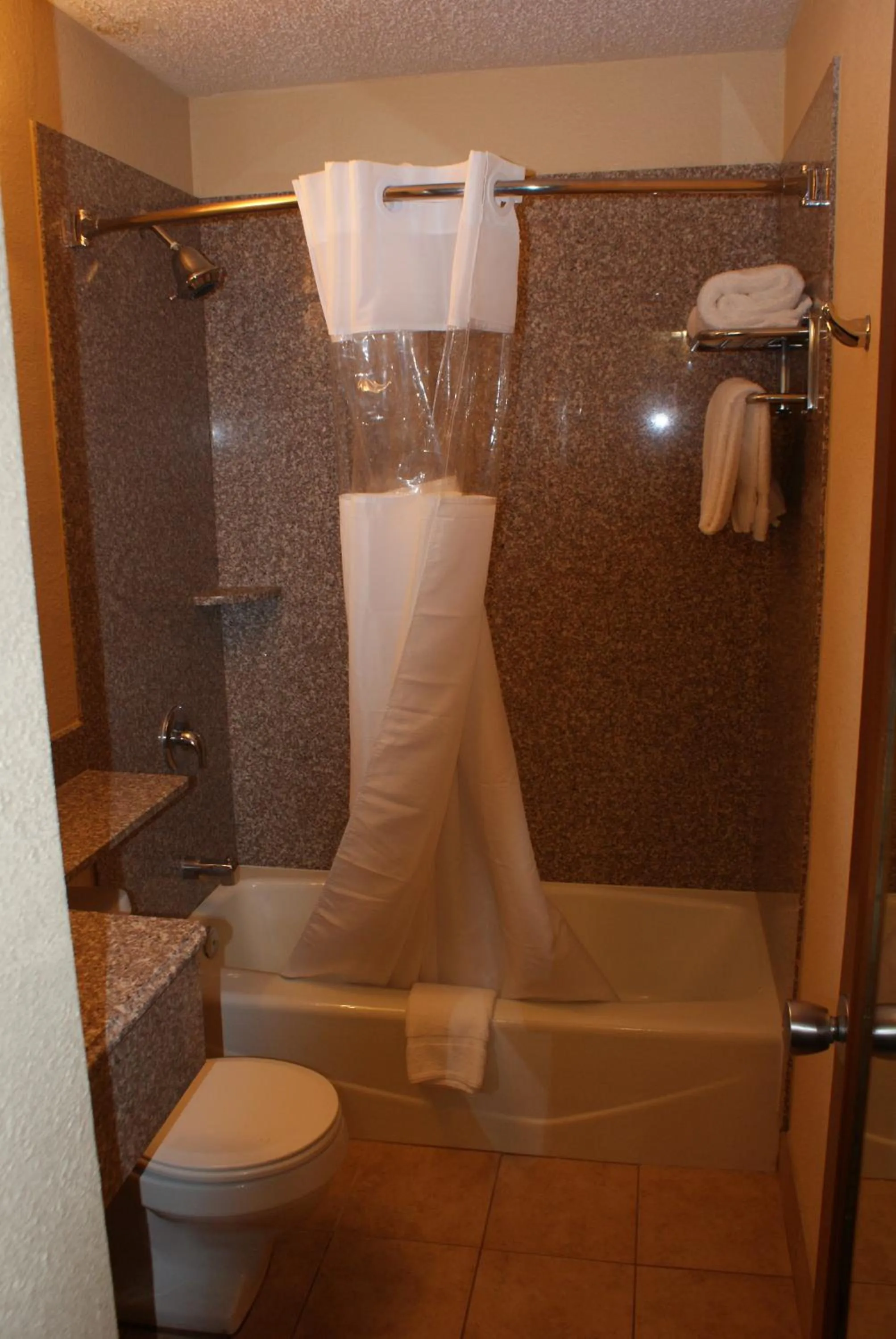 Bathroom in Wyndham Garden Stillwater