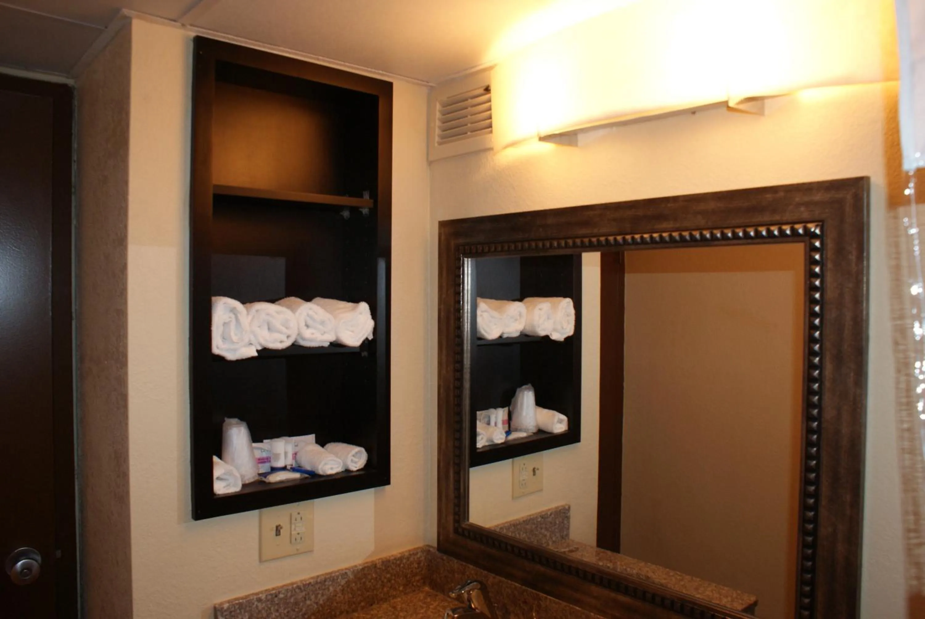 Bathroom in Wyndham Garden Stillwater