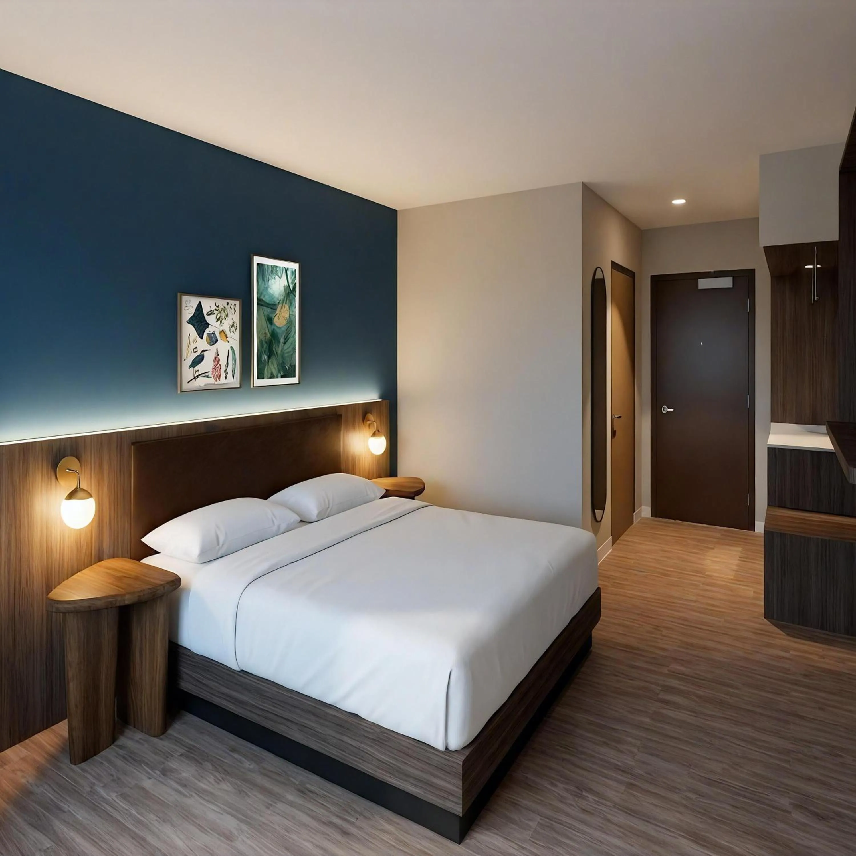 Bed in Hilton Garden Inn Guanacaste Airport