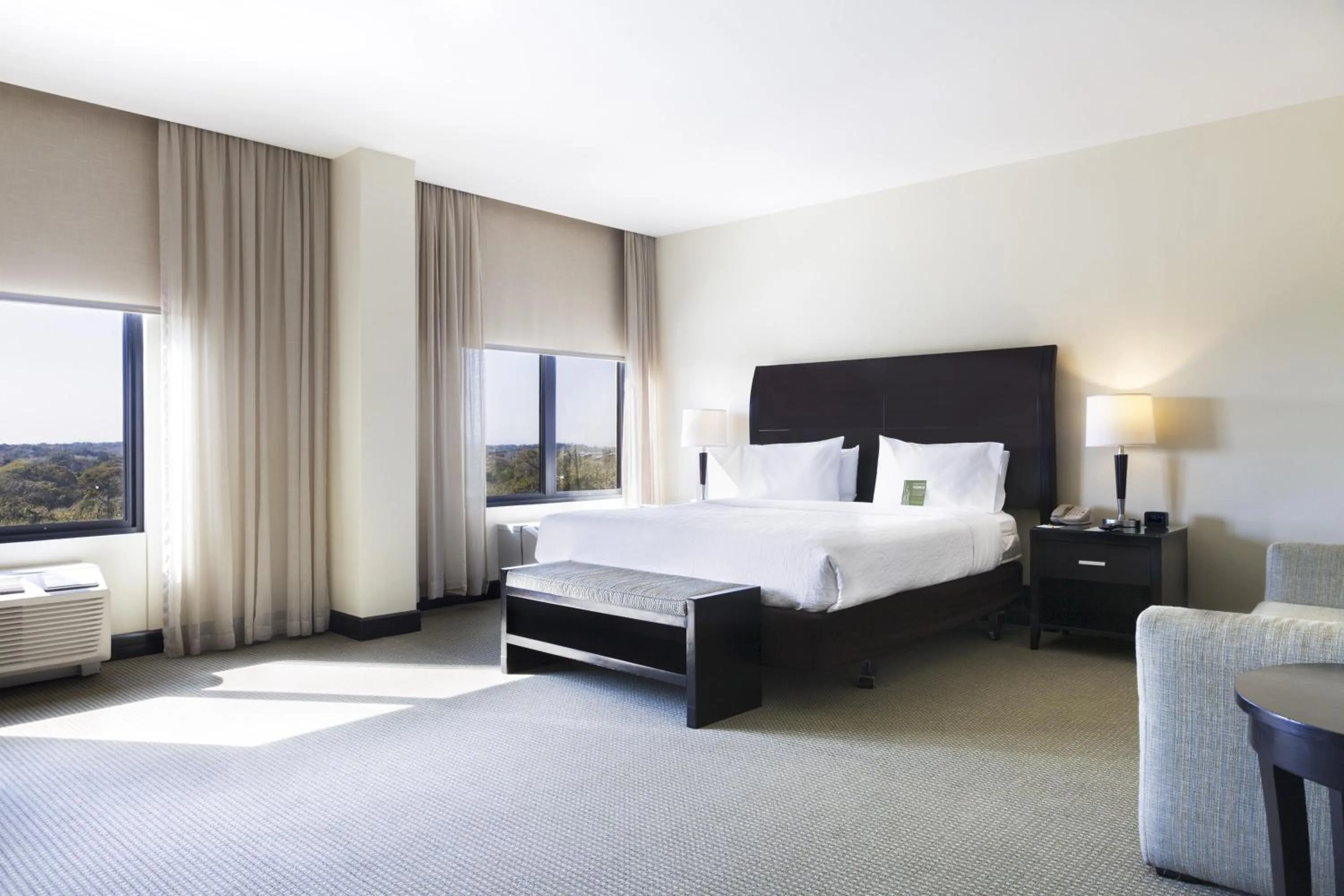 View (from property/room), Bed in Hilton Garden Inn Guanacaste Airport