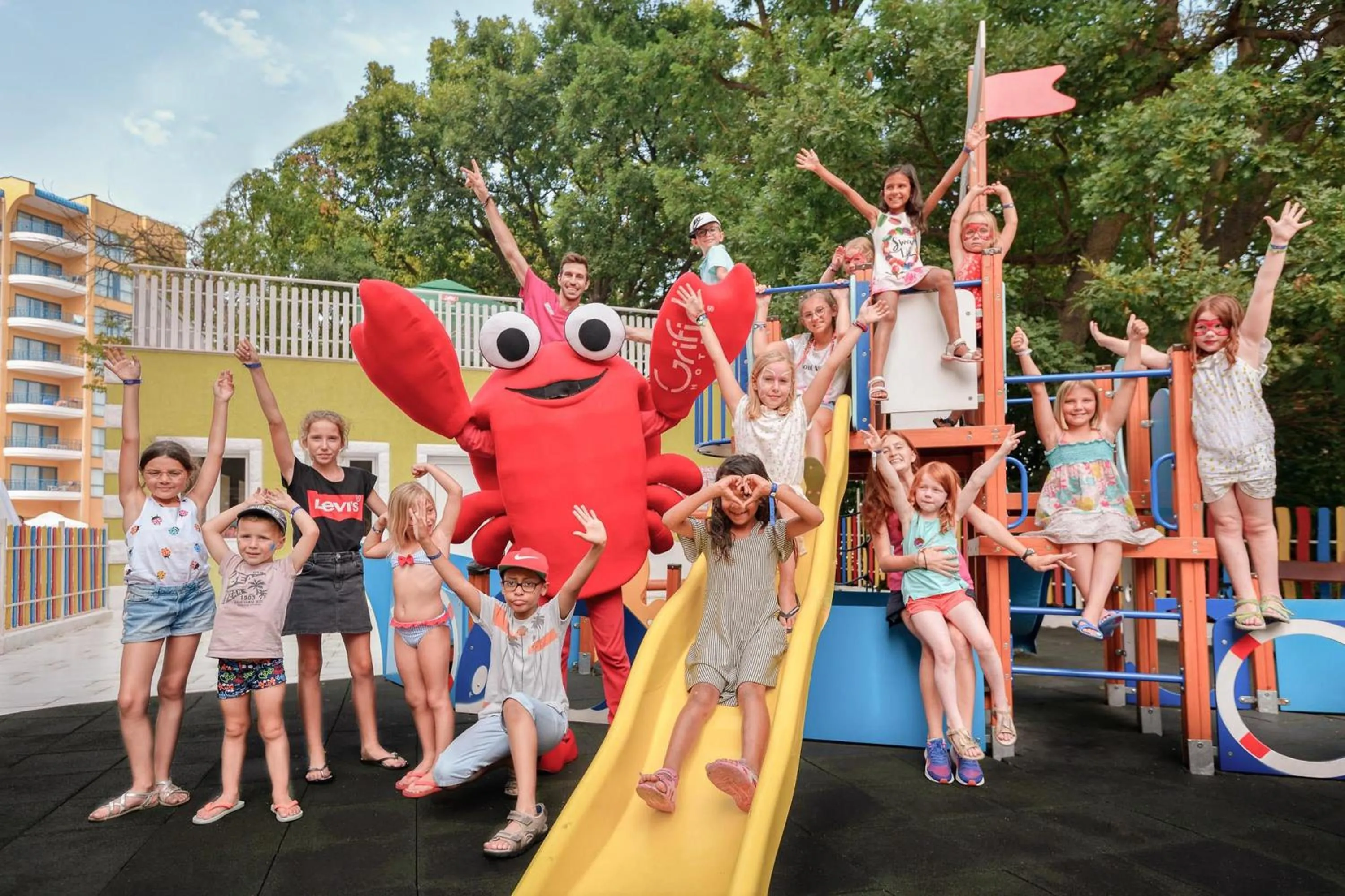 Children play ground in GRIFID Arabella Hotel - Ultra All inclusive & Aquapark