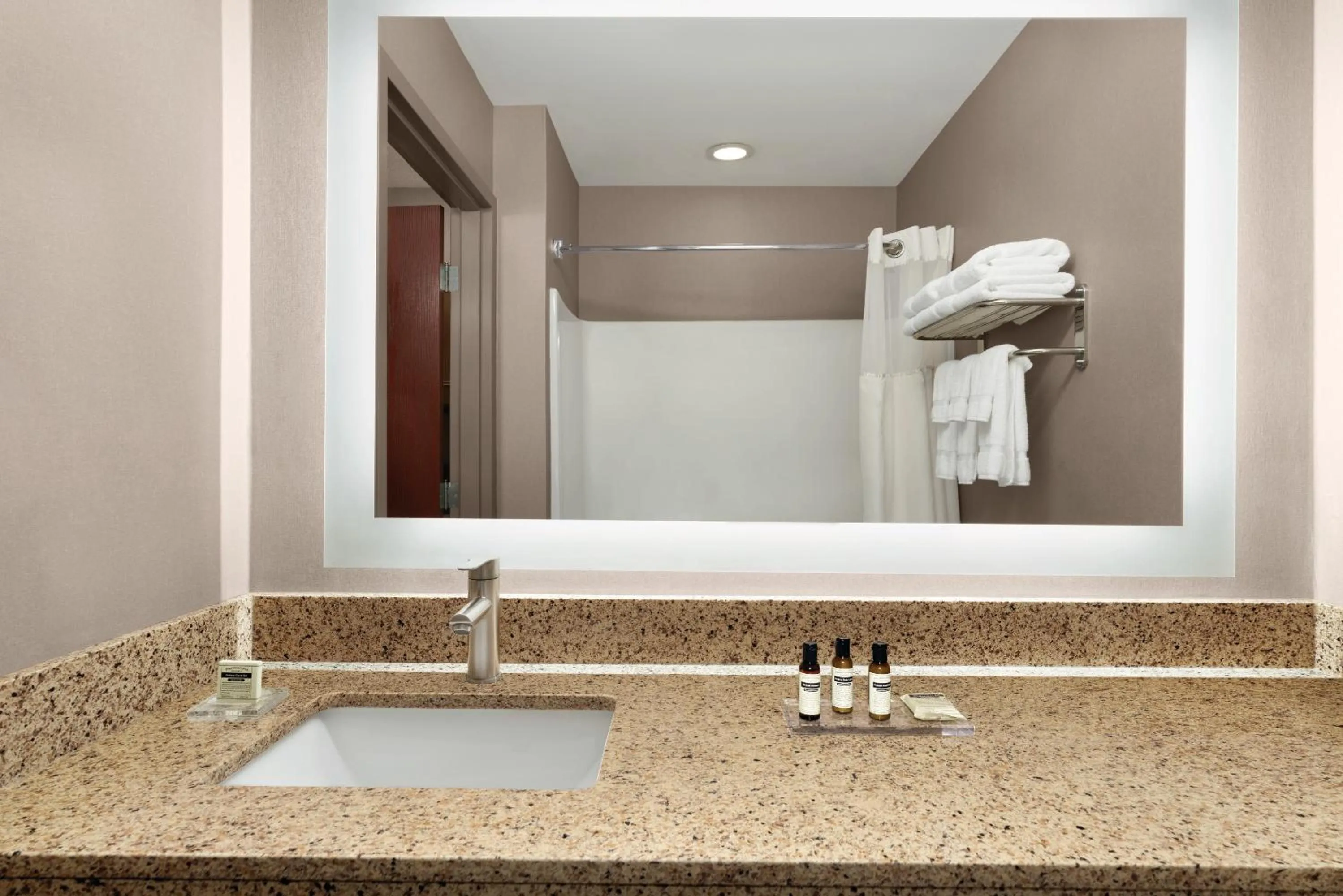 Bathroom in Lancaster Suites