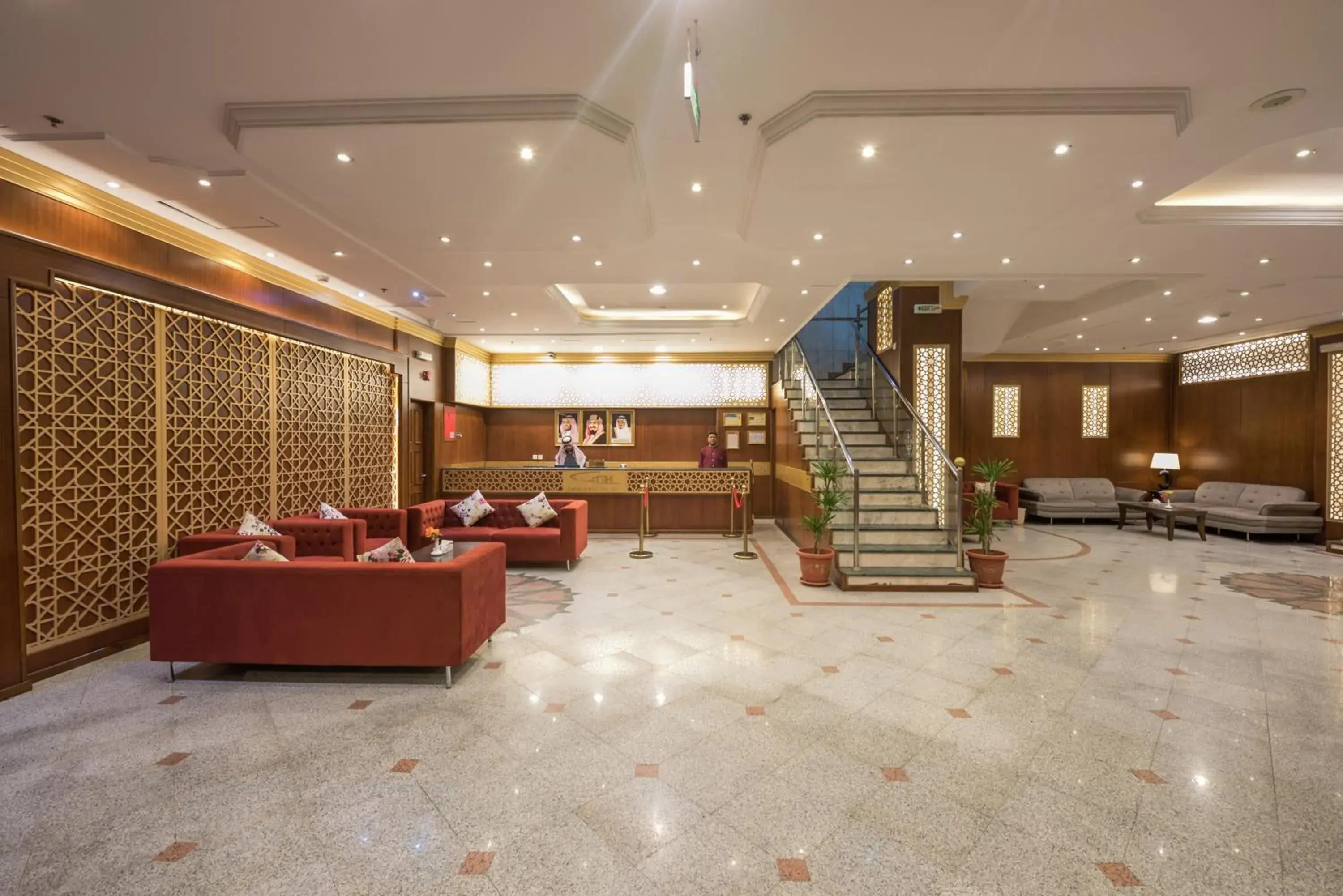 Lobby or reception in Rawdhat Al Mukhtara Hotel Lobby or reception in Rawdhat Al Mukhtara Hotel