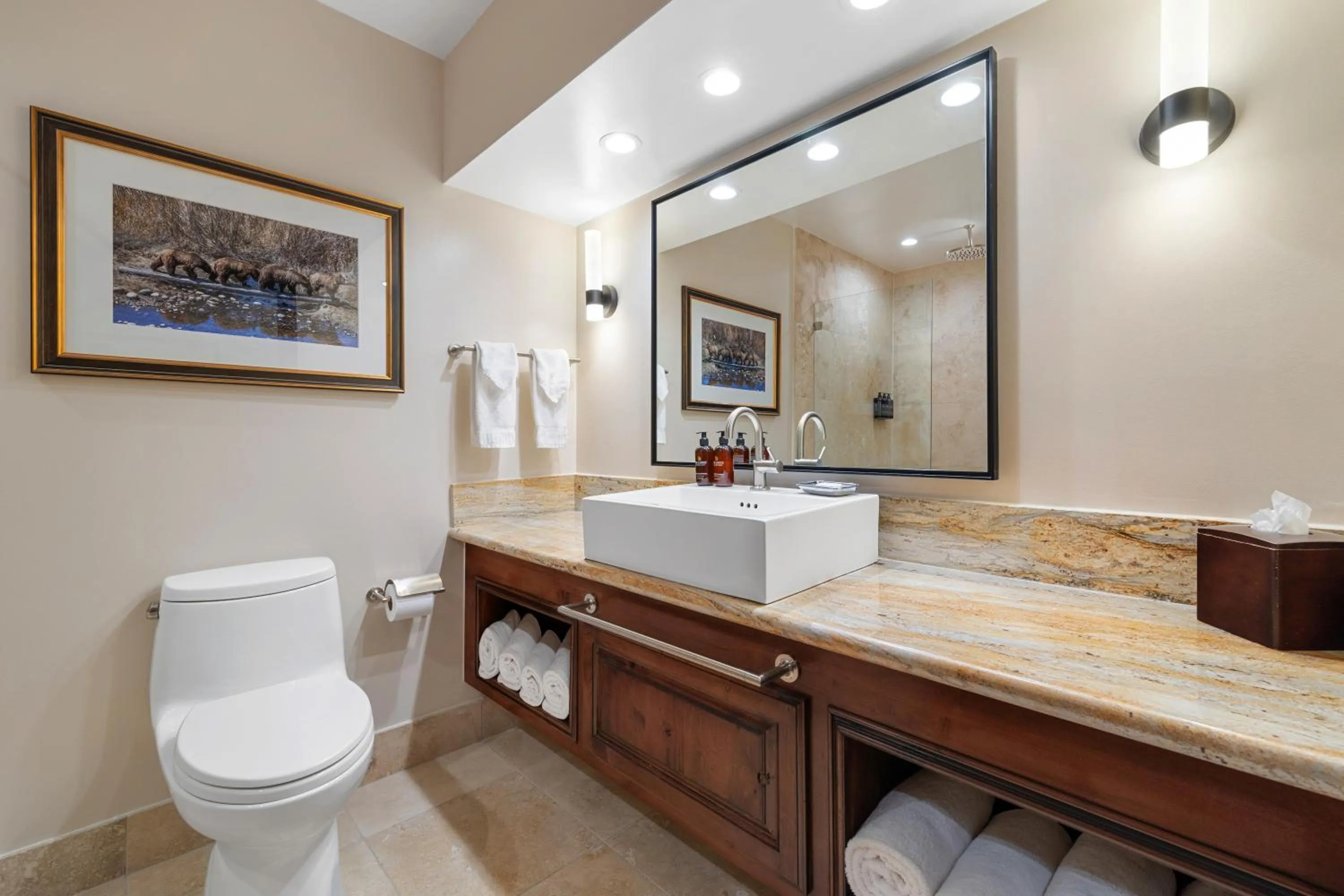 Bathroom in The Lodge at Jackson Hole