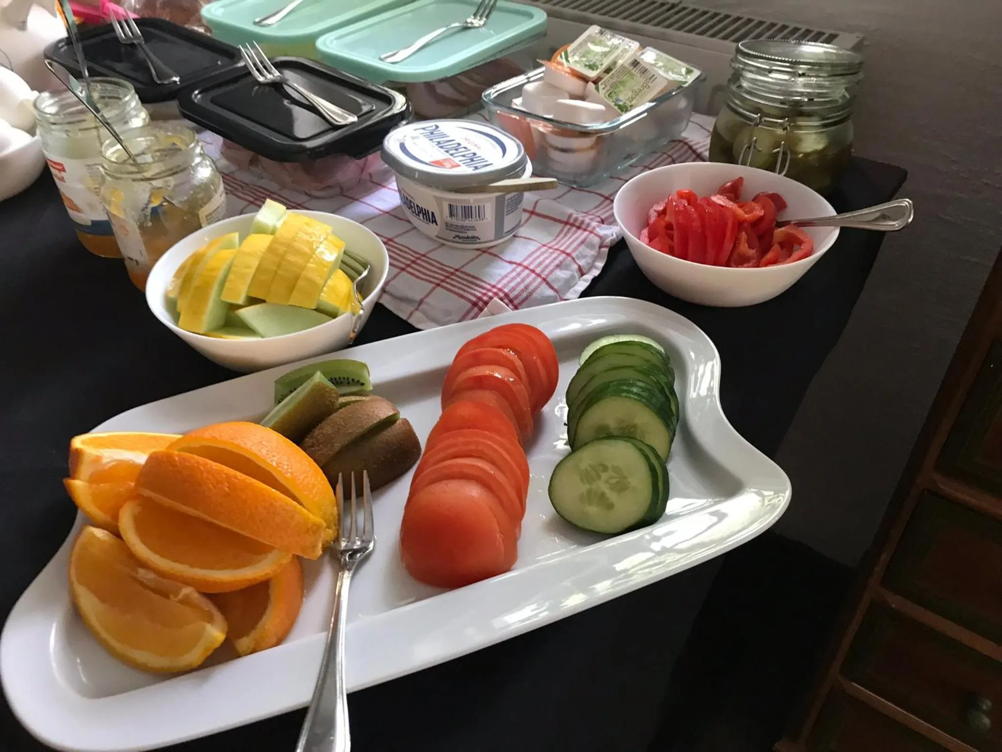 Breakfast in Husargårdens Bed & Breakfast