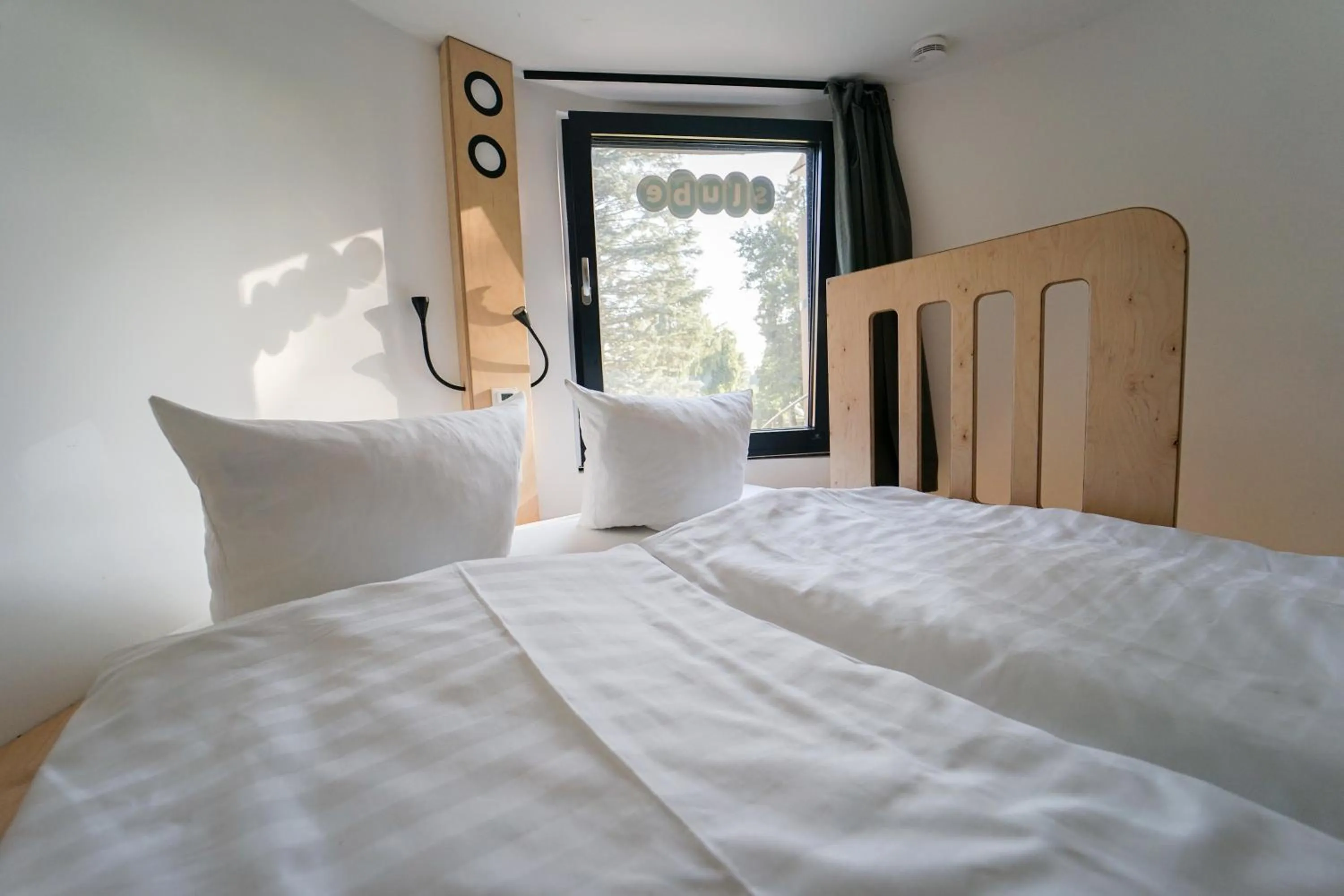 Bed in slube an den Teichen Hoher Fläming