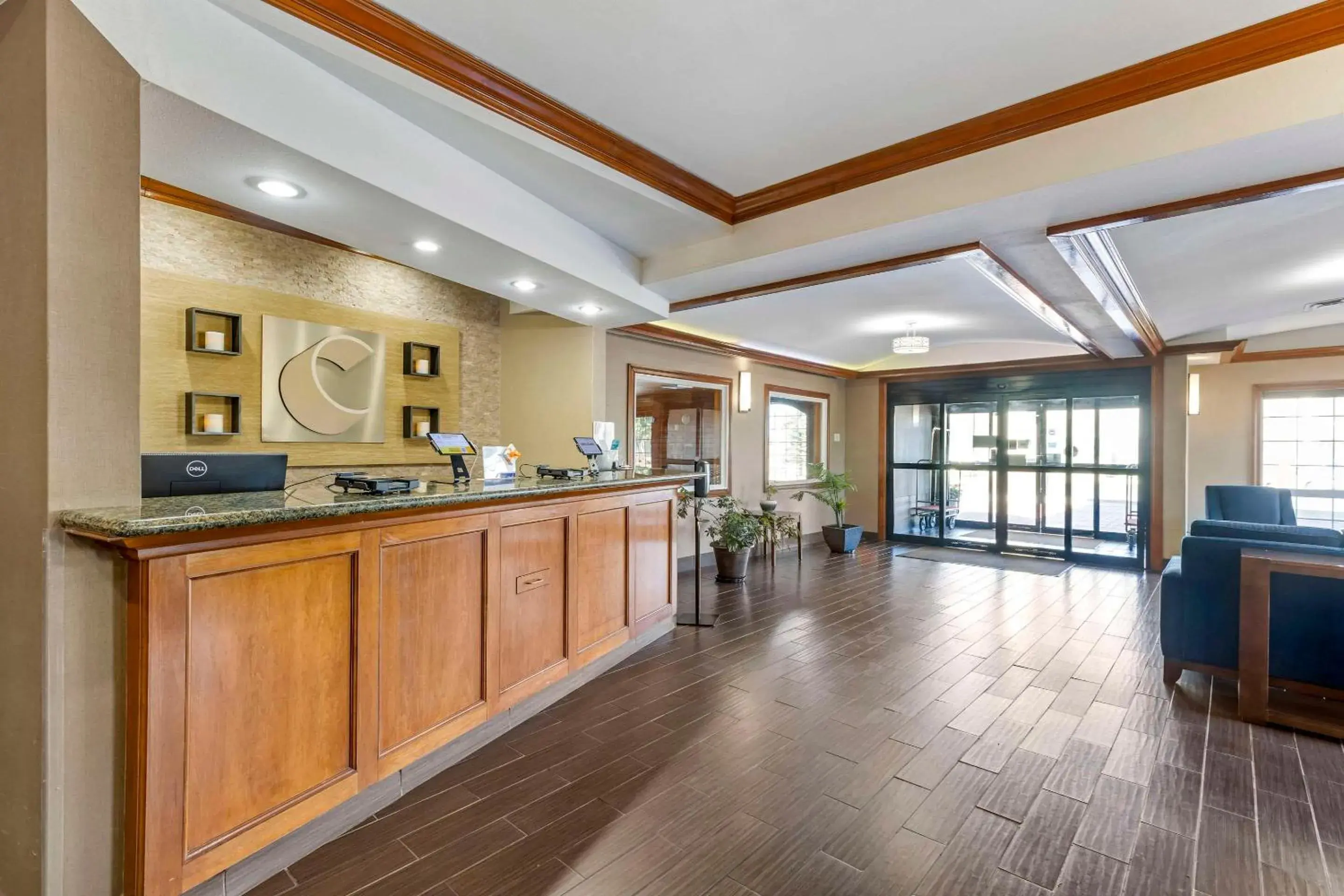 Lobby or reception in Comfort Inn & Suites Gillette near Campbell Medical Center Lobby or reception in Comfort Inn & Suites Gillette near Campbell Medical Center