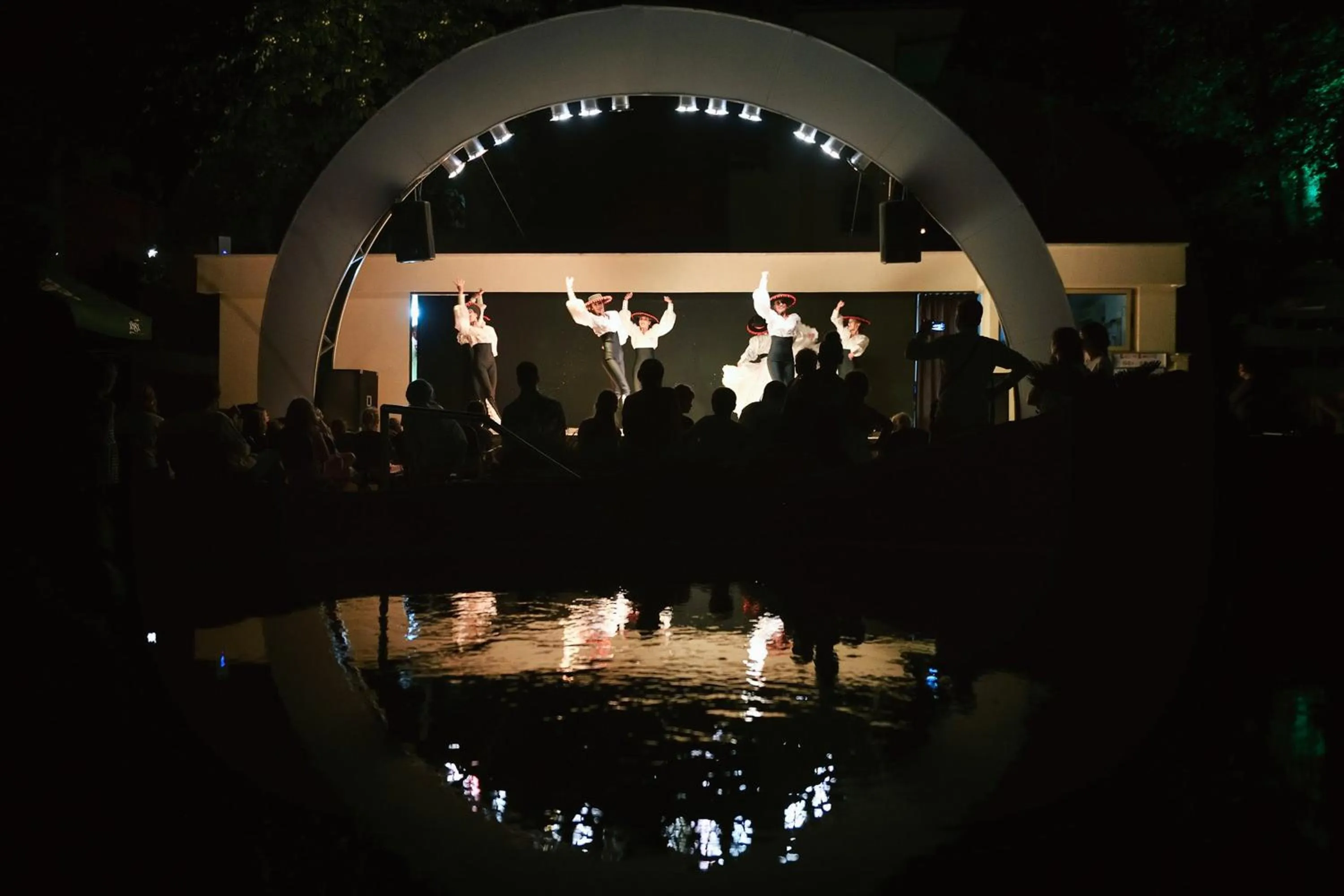 Evening entertainment in AquaClub GRIFID Hotel Bolero - Ultra All Inclusive & Private Beach