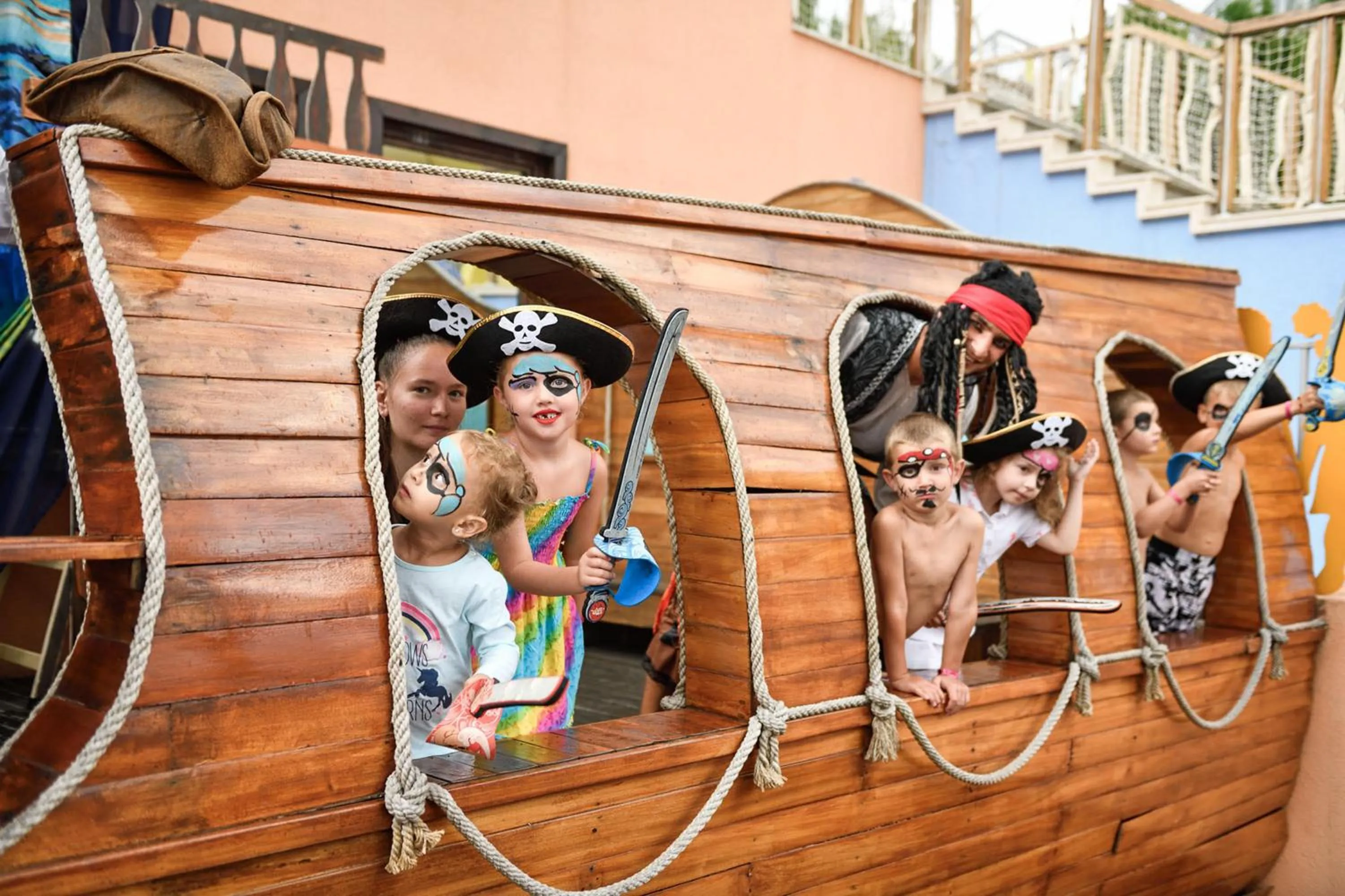 Children play ground in AquaClub GRIFID Hotel Bolero - Ultra All Inclusive & Private Beach