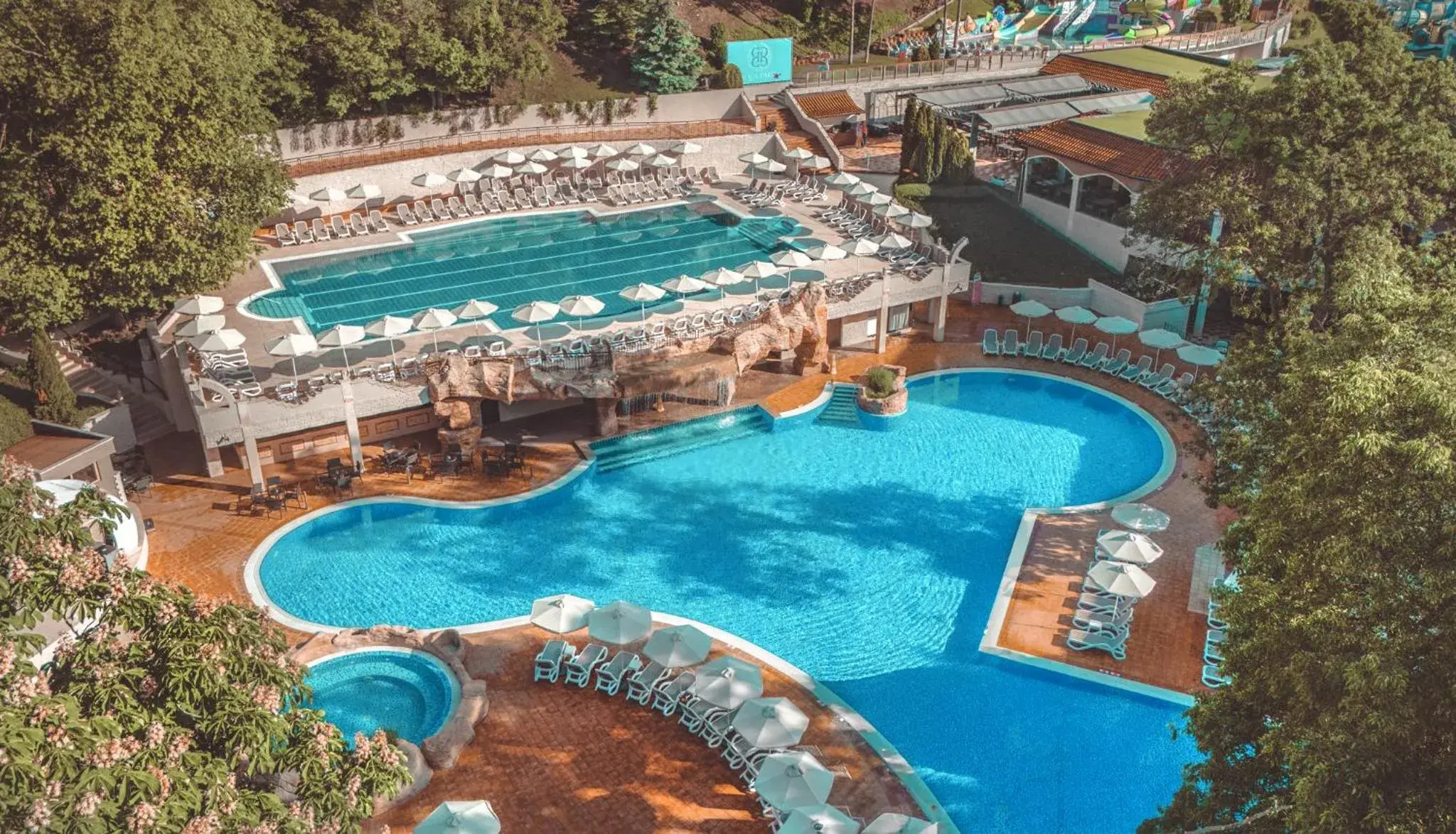 Swimming pool in AquaClub GRIFID Hotel Bolero - Ultra All Inclusive & Private Beach Swimming pool in AquaClub GRIFID Hotel Bolero - Ultra All Inclusive & Private Beach