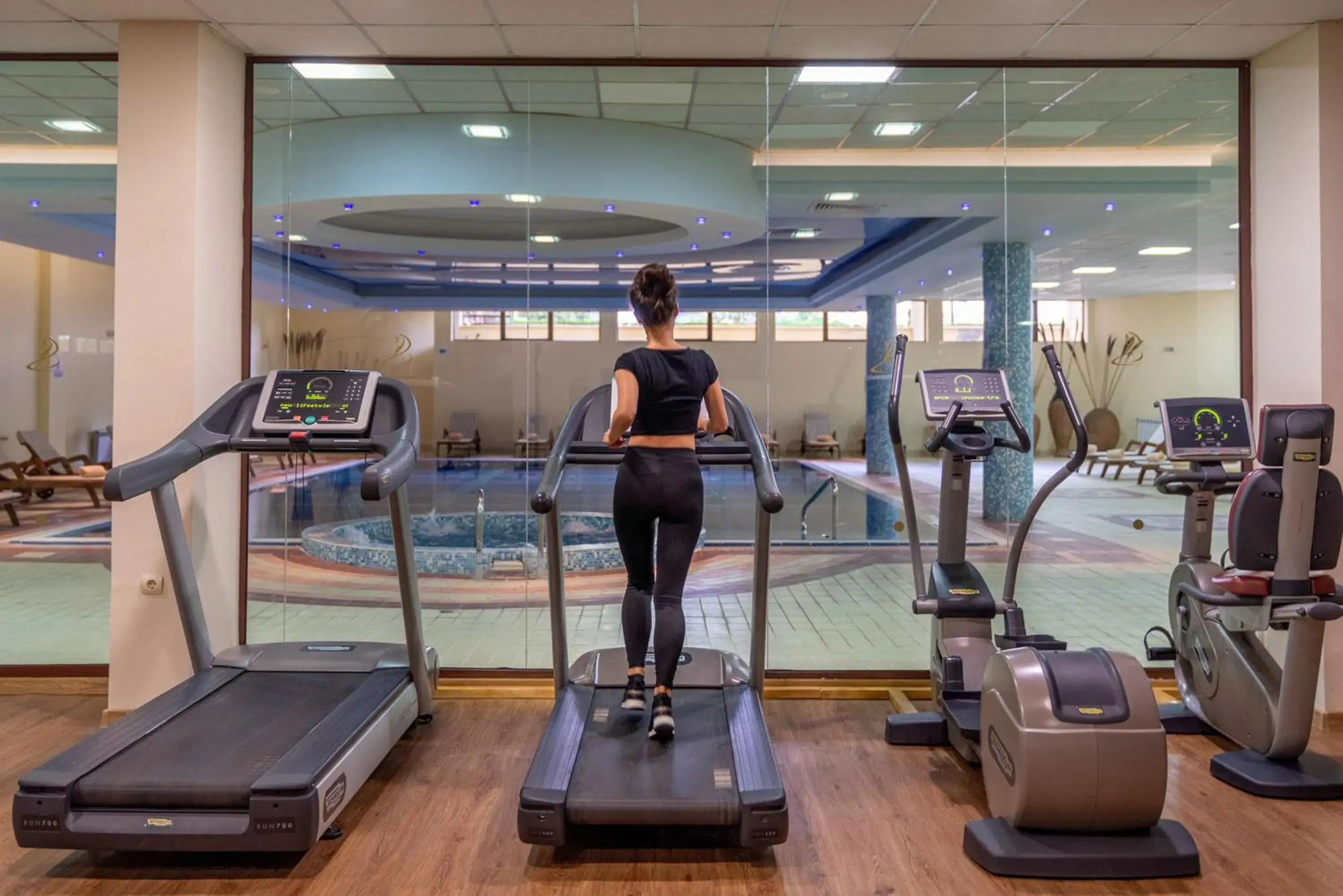 Fitness centre/facilities in AquaClub GRIFID Hotel Bolero - Ultra All Inclusive & Private Beach Fitness centre/facilities in AquaClub GRIFID Hotel Bolero - Ultra All Inclusive & Private Beach